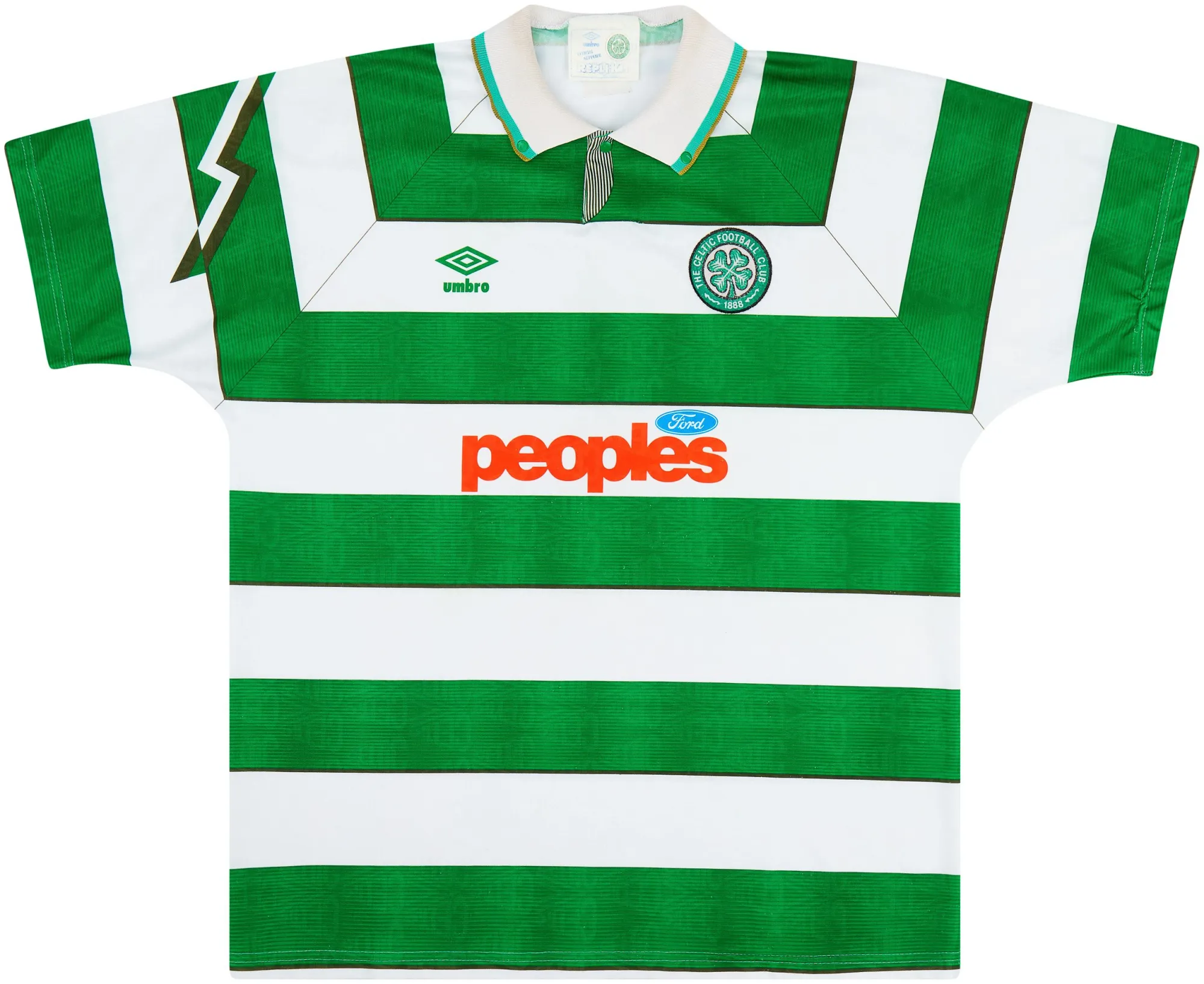 Umbro Celtic Mens SS Home Shirt 1991/92