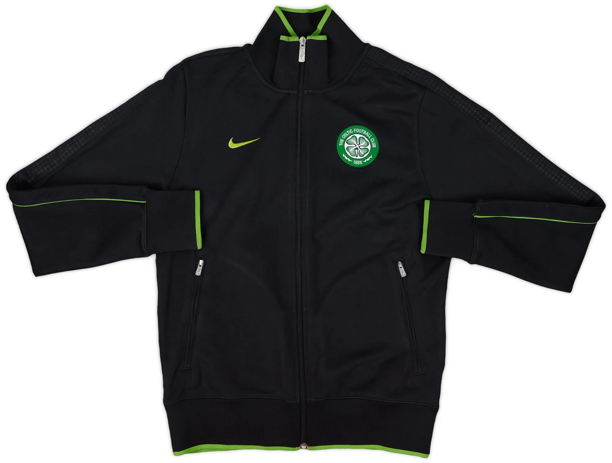 2011-12 Celtic Nike N98 Track Jacket - 9/10 - (S)