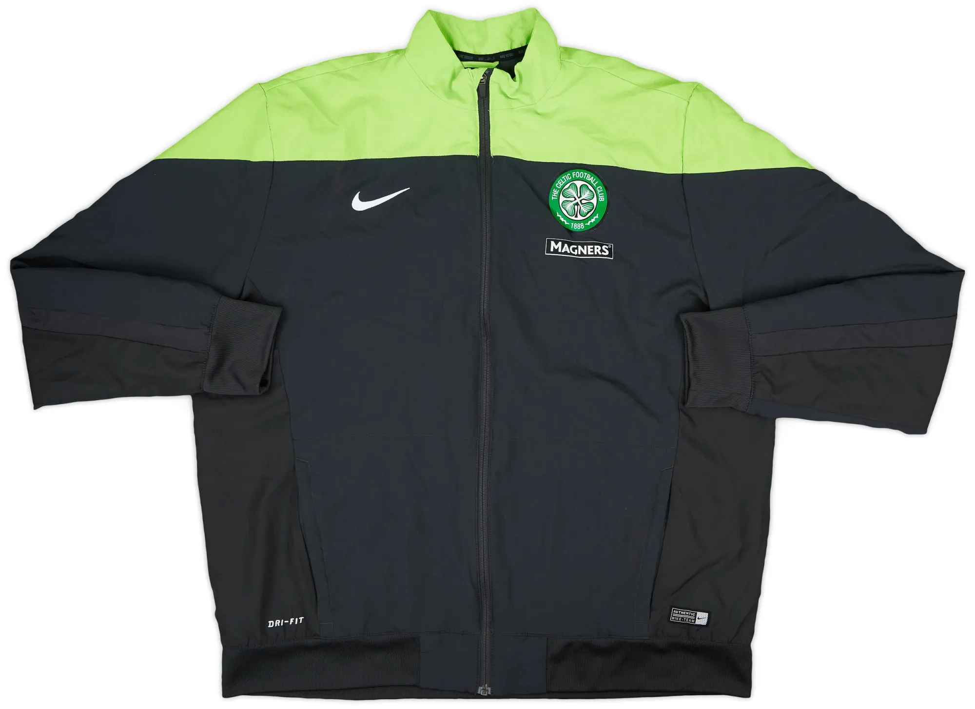 2013-14 Celtic Nike Track Jacket - 6/10 - (XL)