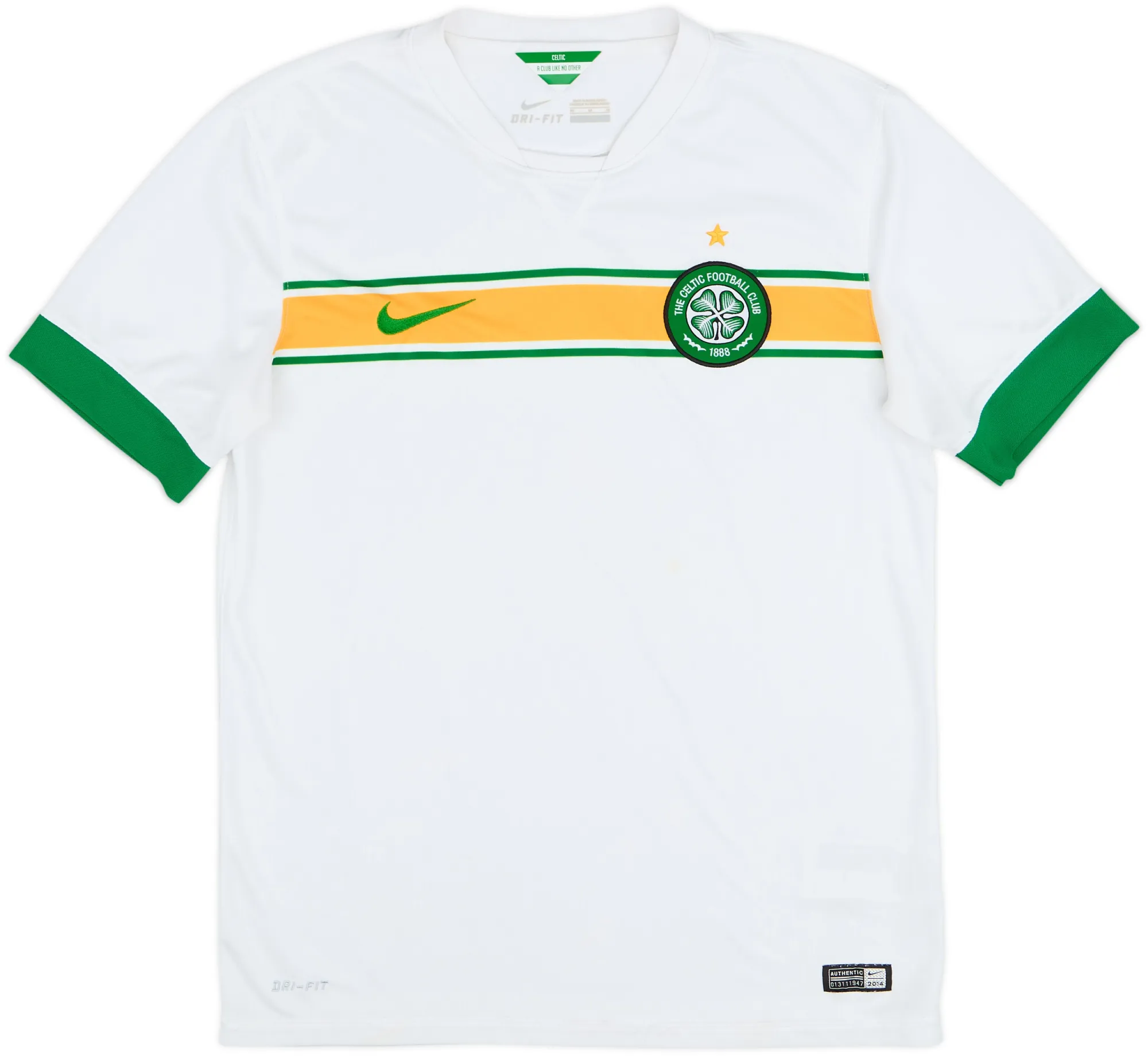 Nike Celtic Mens SS Third European Shirt 2014/15