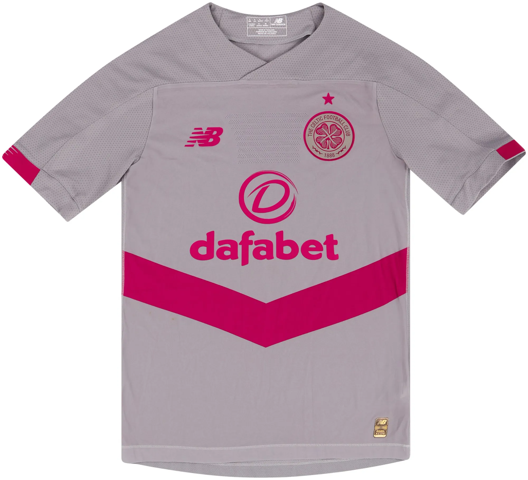 Champion Celtic Mens SS Player Issue Third Shirt 2019/20