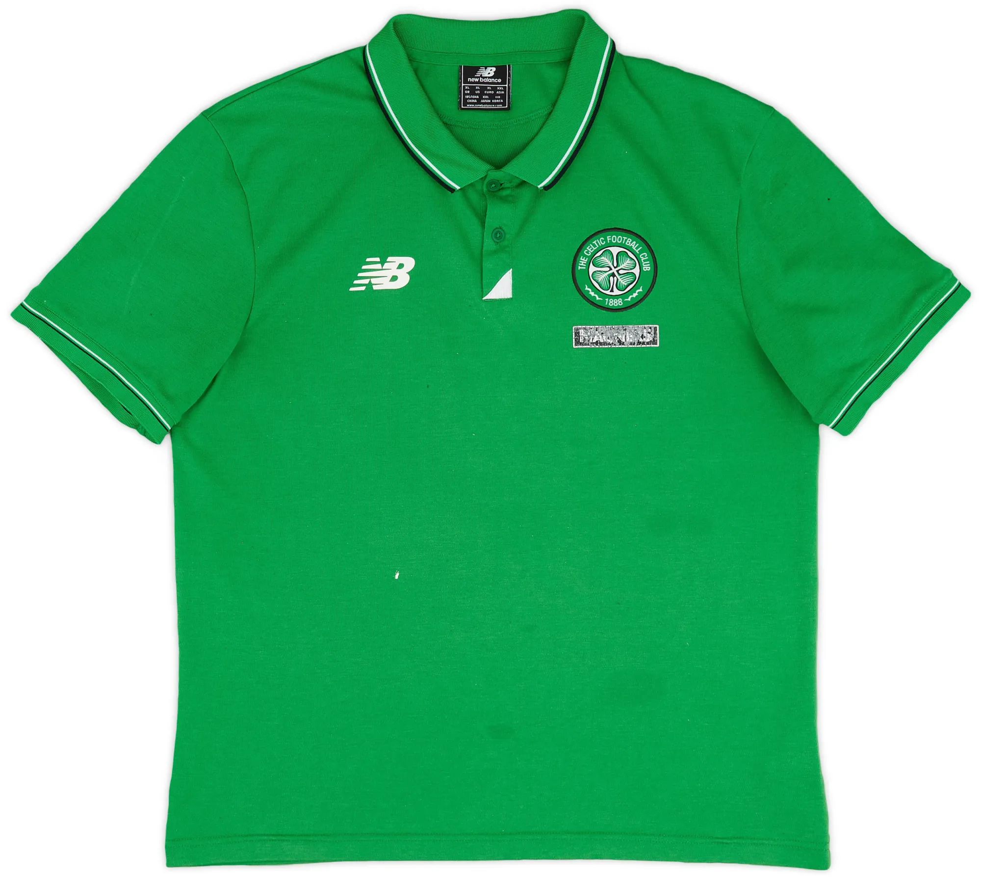 New Balance Celtic Mens SS Home Shirt 2015/16
