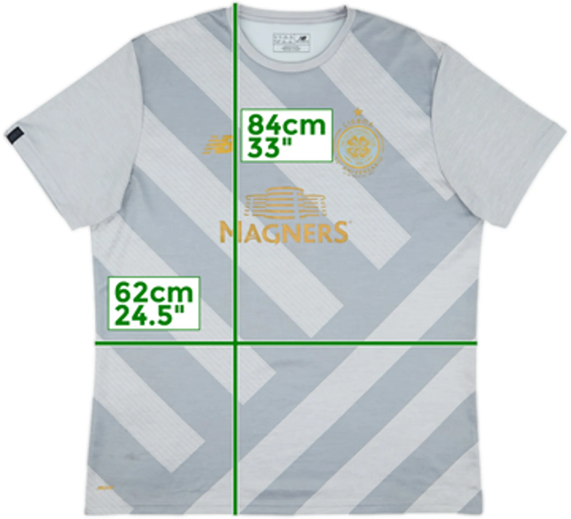 New Balance Celtic Mens SS Home Shirt 2017/18