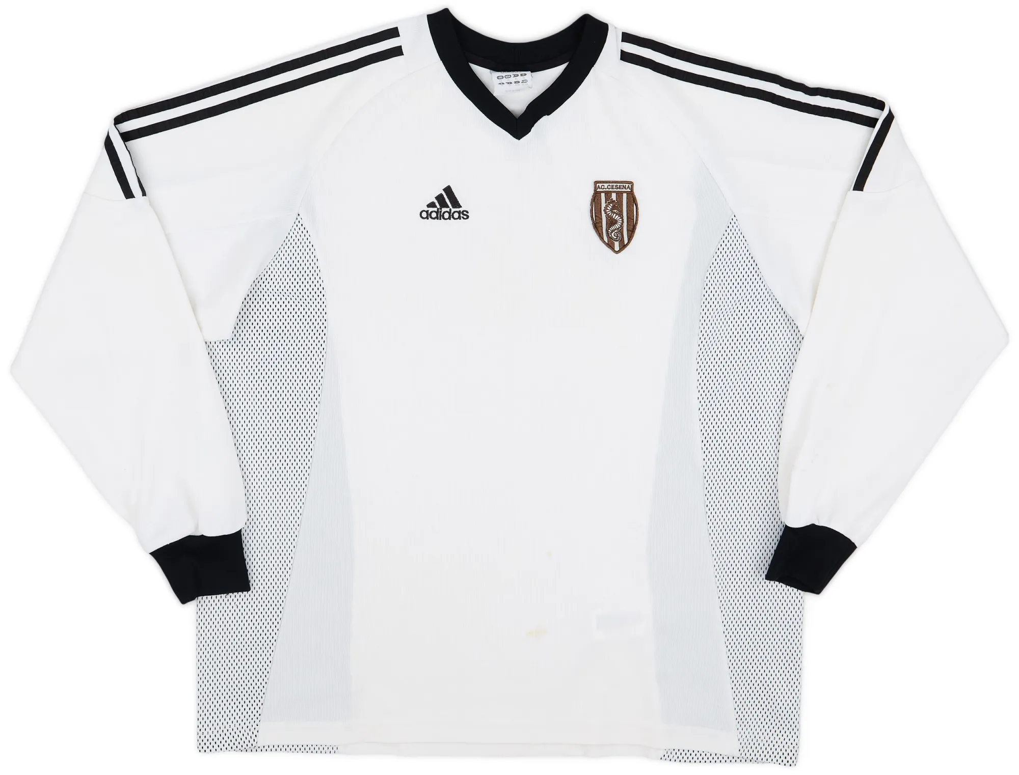 adidas Cesena Mens LS Home Shirt 2002/03