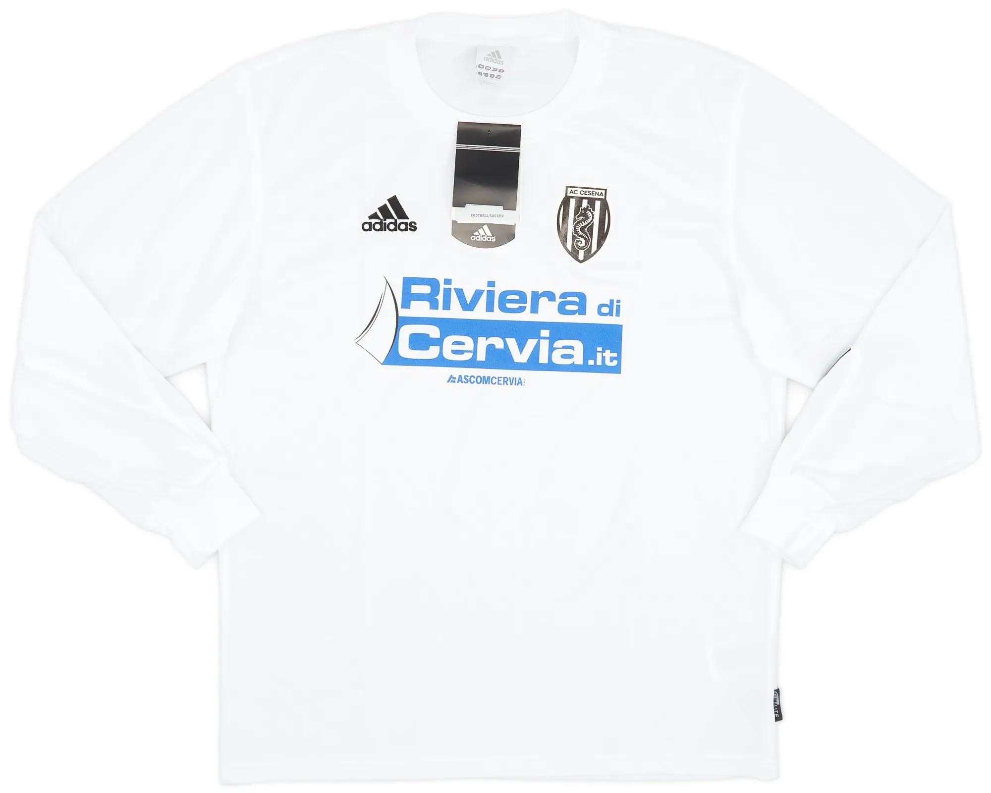 adidas Cesena Mens LS Home Shirt 2003/04