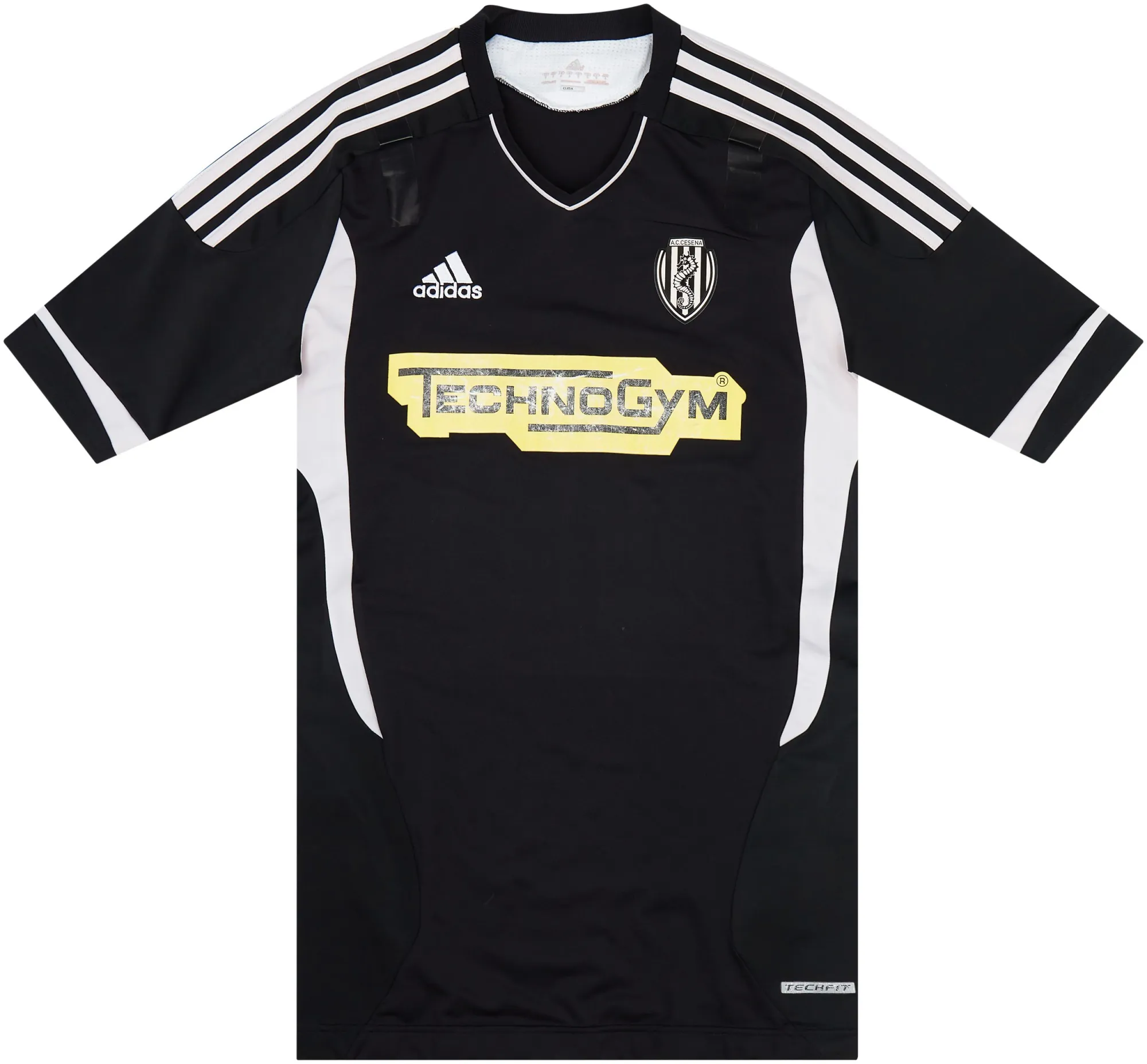 adidas Cesena Mens SS Player Issue Away Shirt 2011/13