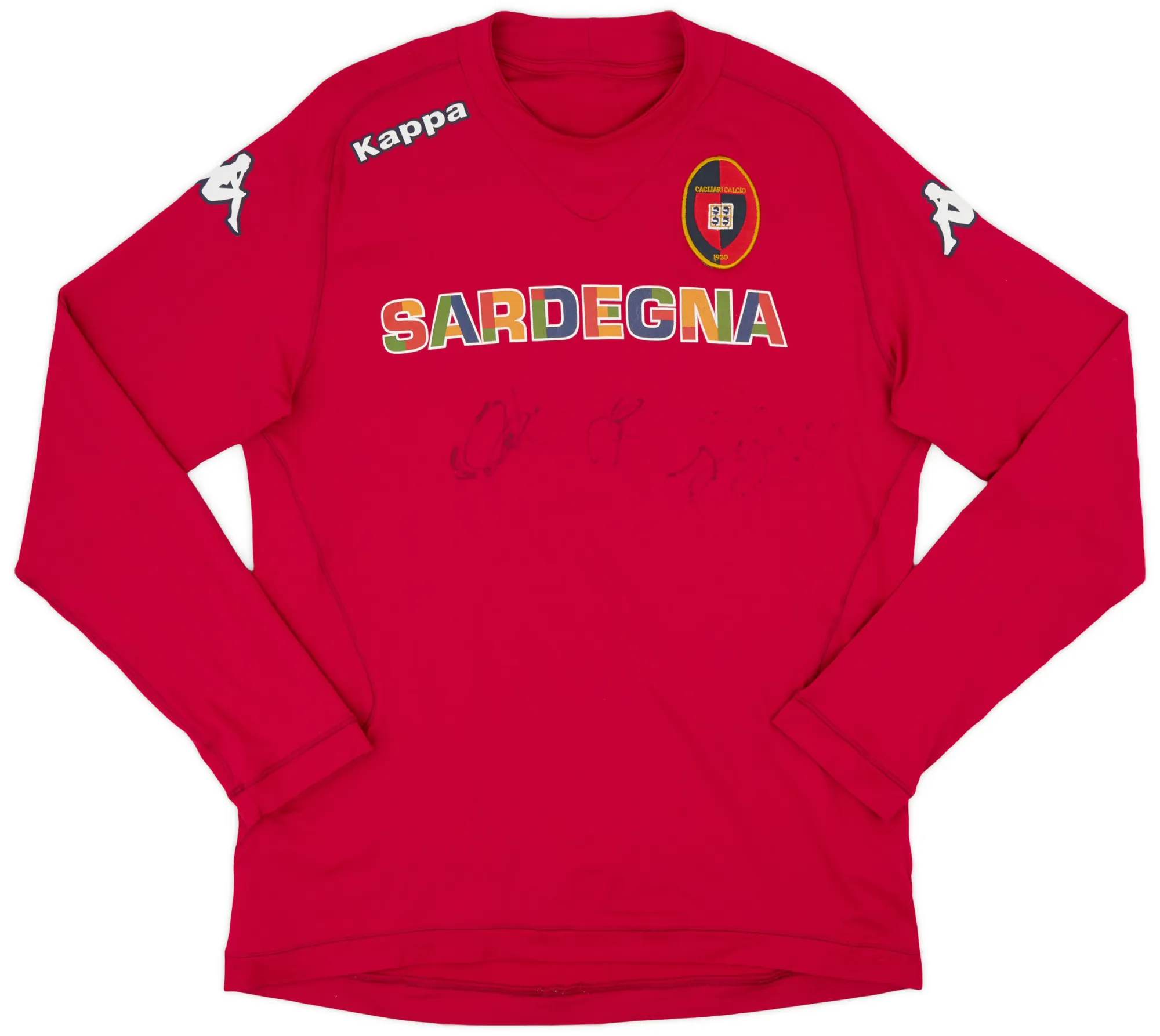 Kappa Cagliari Mens LS Third Shirt 2011/12