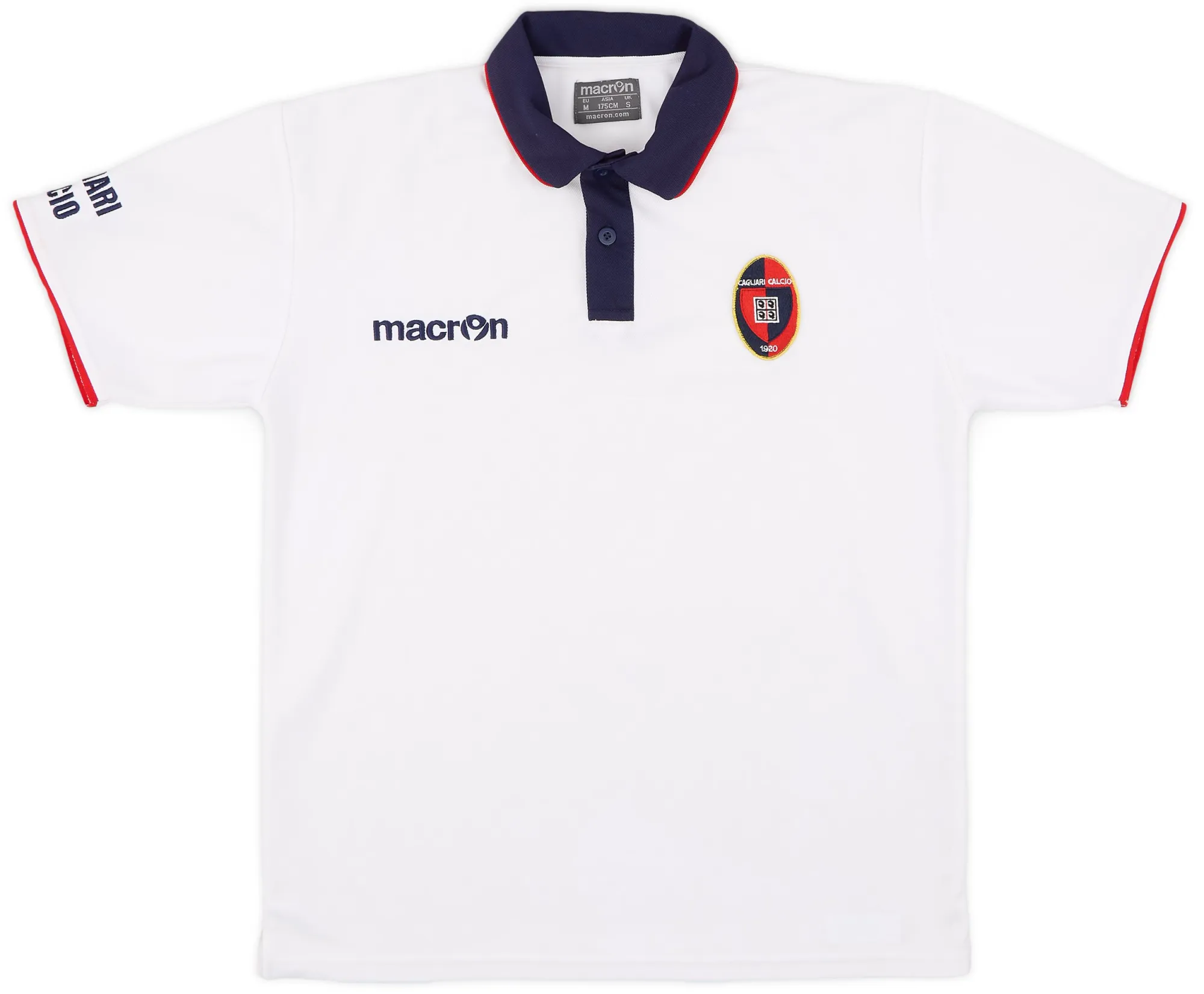 Macron Cagliari Mens SS Home Shirt 2009/10