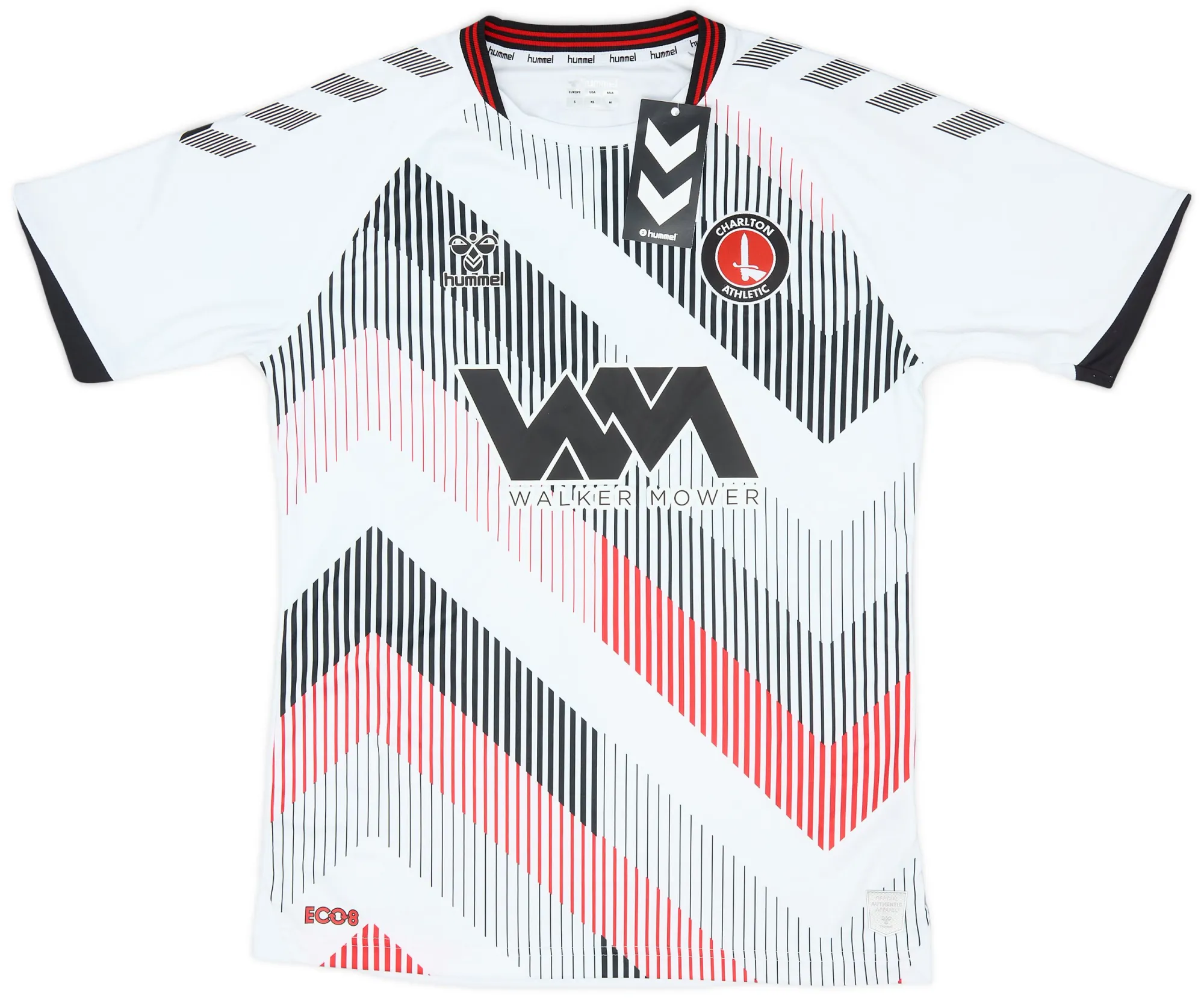 Hummel Charlton Athletic Mens SS Away Shirt 2021/22