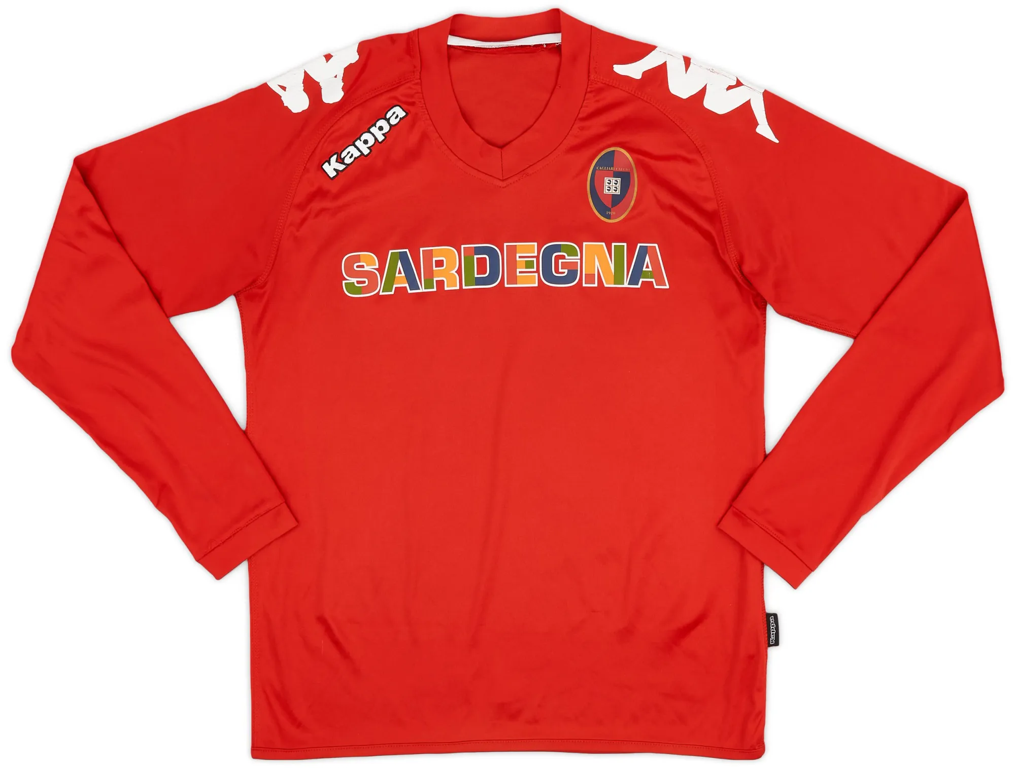 Kappa Cagliari Mens LS Home Shirt 2012/13