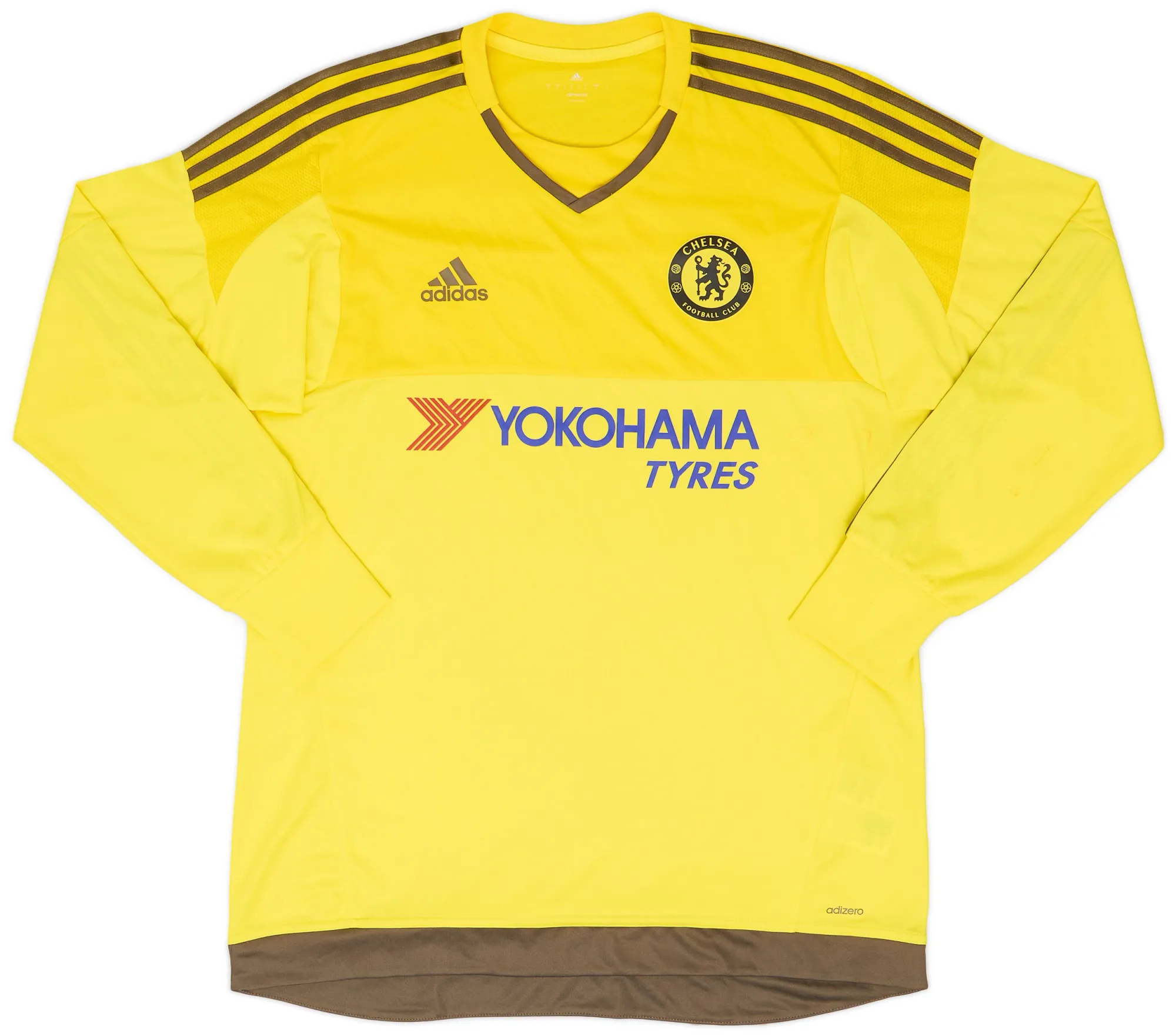 adidas Chelsea Mens LS Goalkeeper Player Issue Home Shirt 2015/16