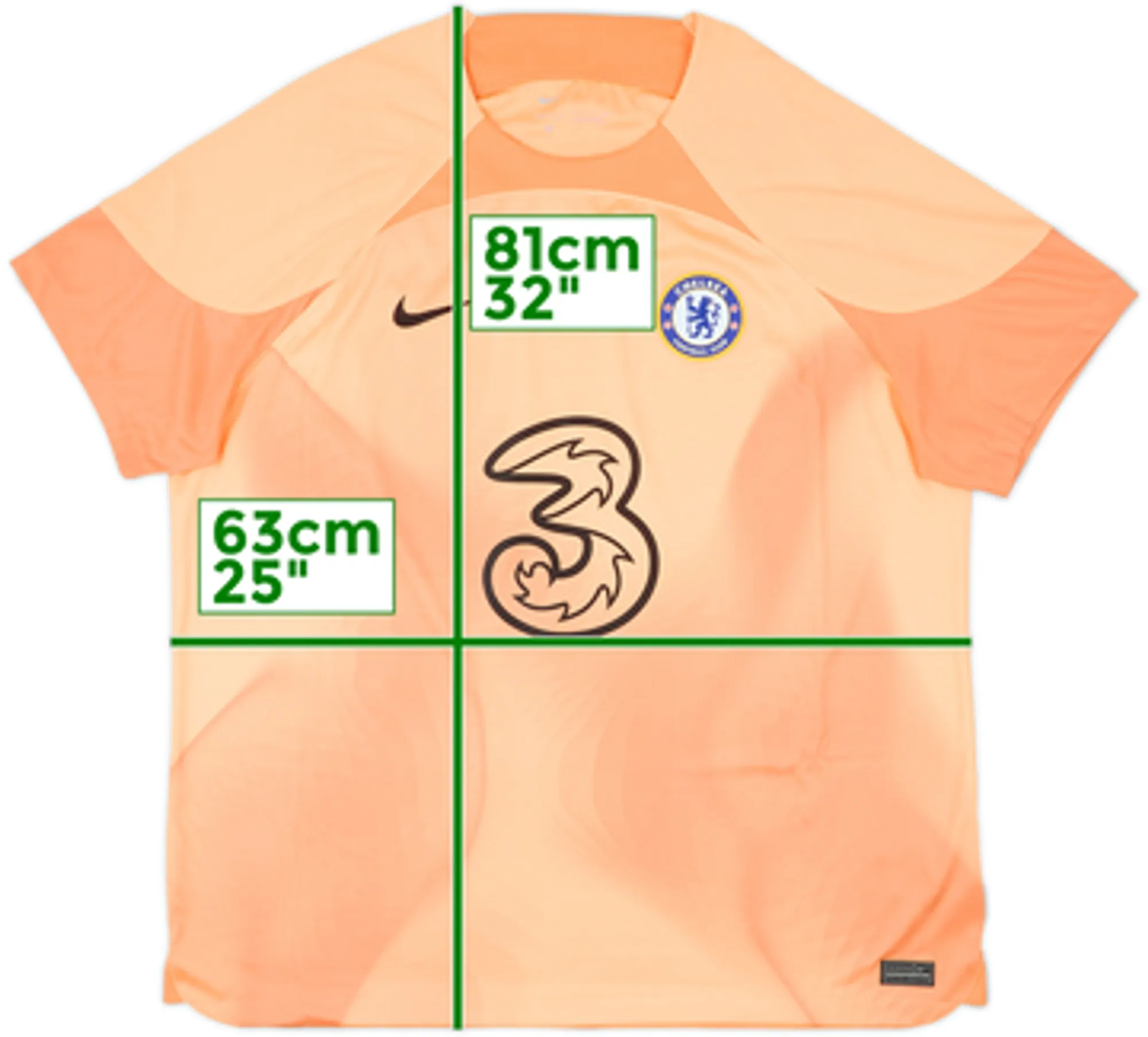 Nike Chelsea Mens SS Goalkeeper Home Shirt 2022/23