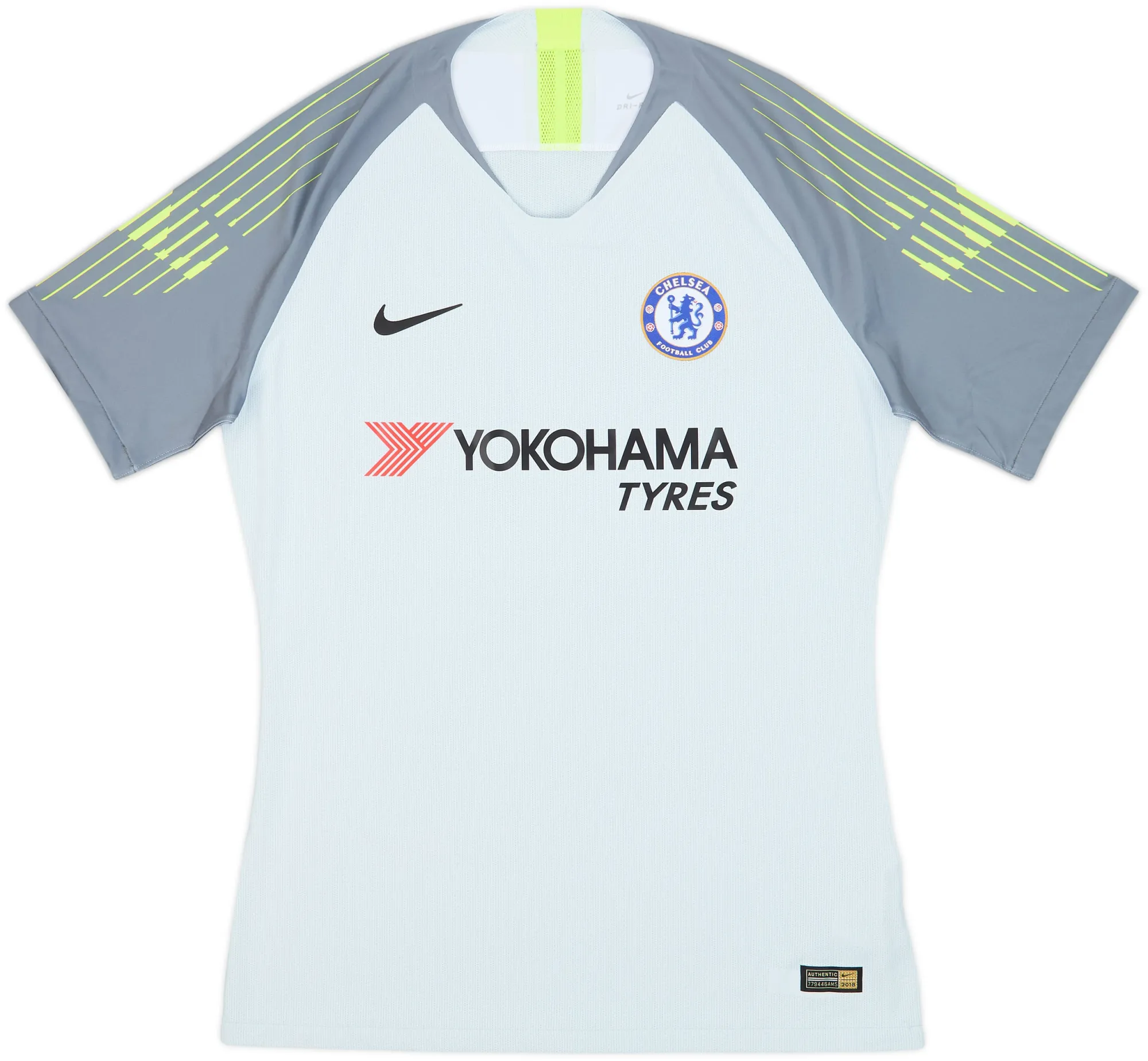 Nike Chelsea Mens SS Goalkeeper Player Issue Home Shirt 2018/19