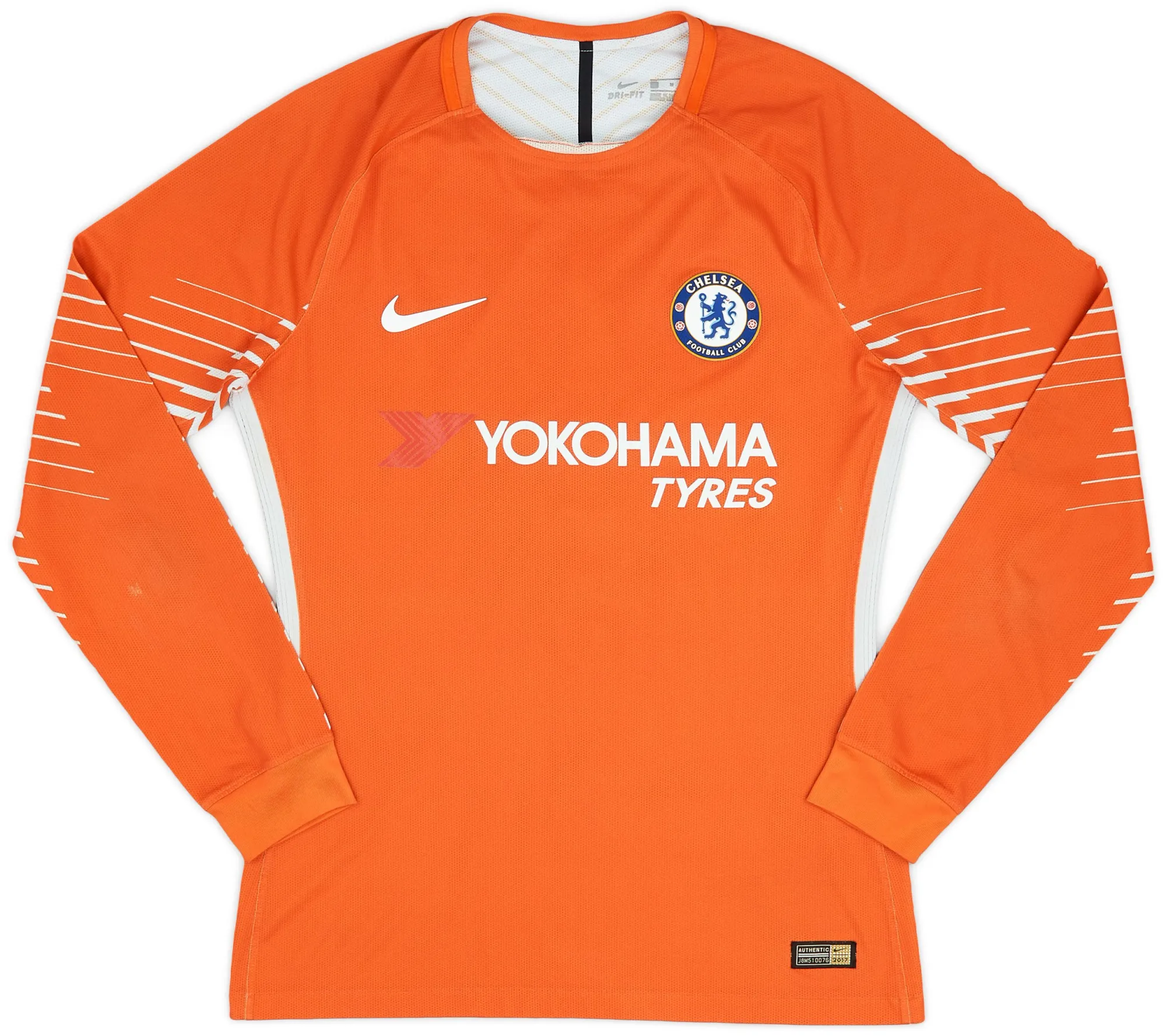 Nike Chelsea Mens LS Goalkeeper Player Issue Home Shirt 2017/18