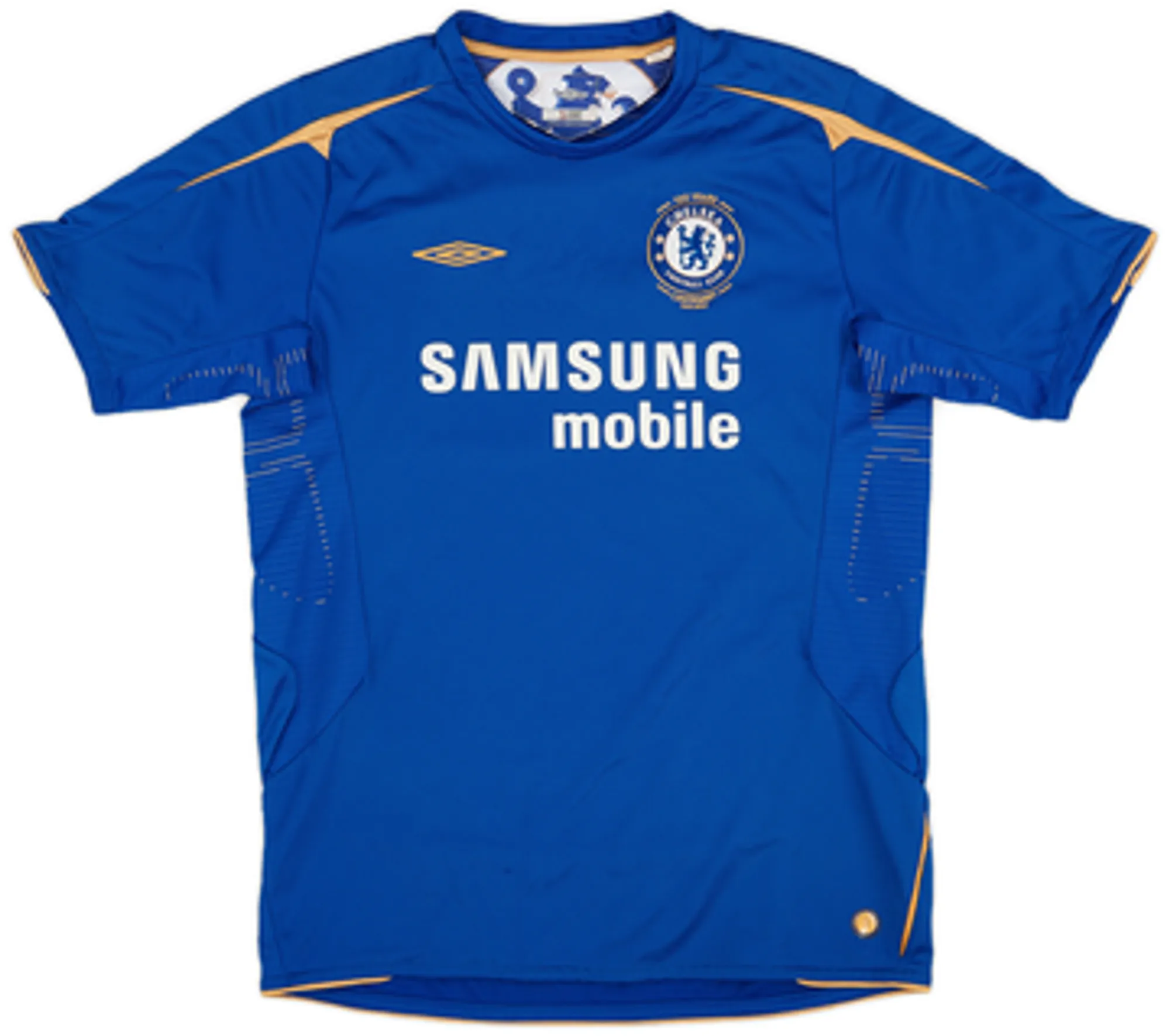 Umbro Chelsea Boys SS Home Shirt 2005/06