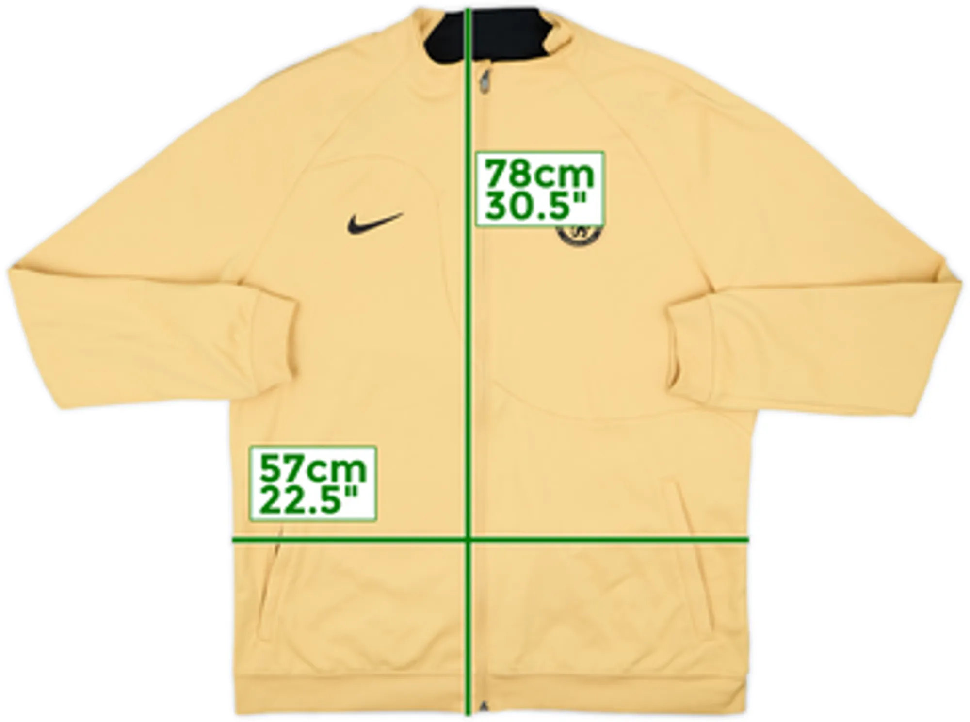 2022-23 Chelsea Nike Track Jacket - 8/10 - (Women's L)