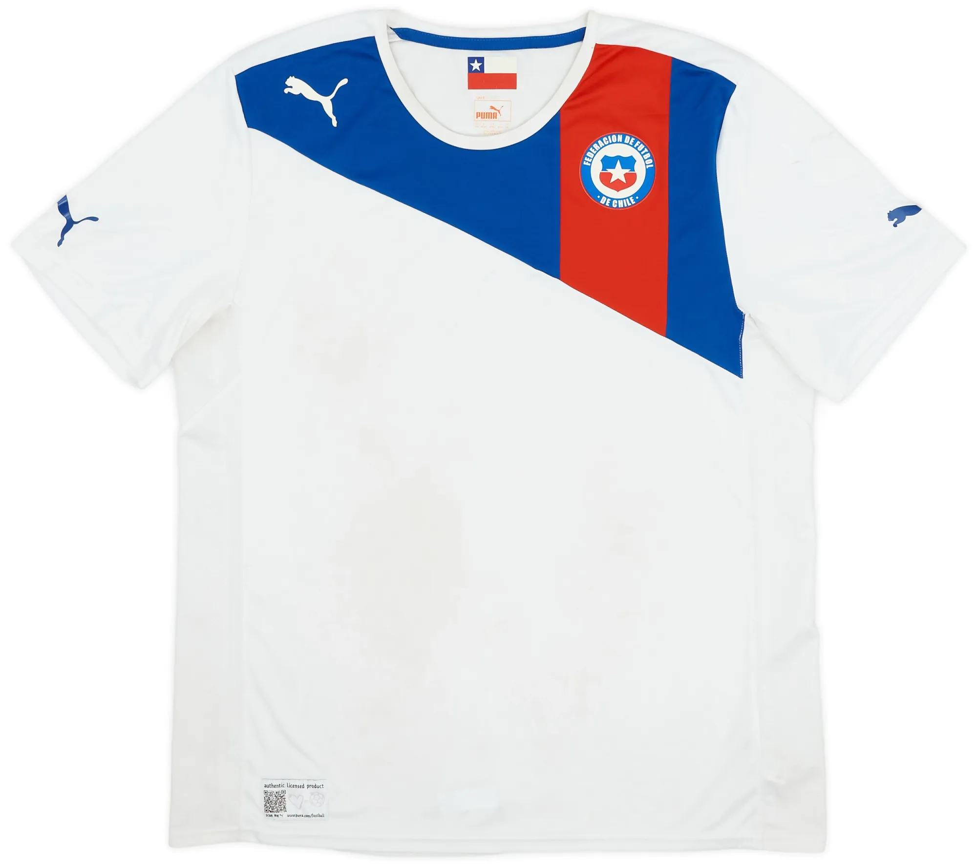 Puma Chile Mens SS Away Shirt 2012