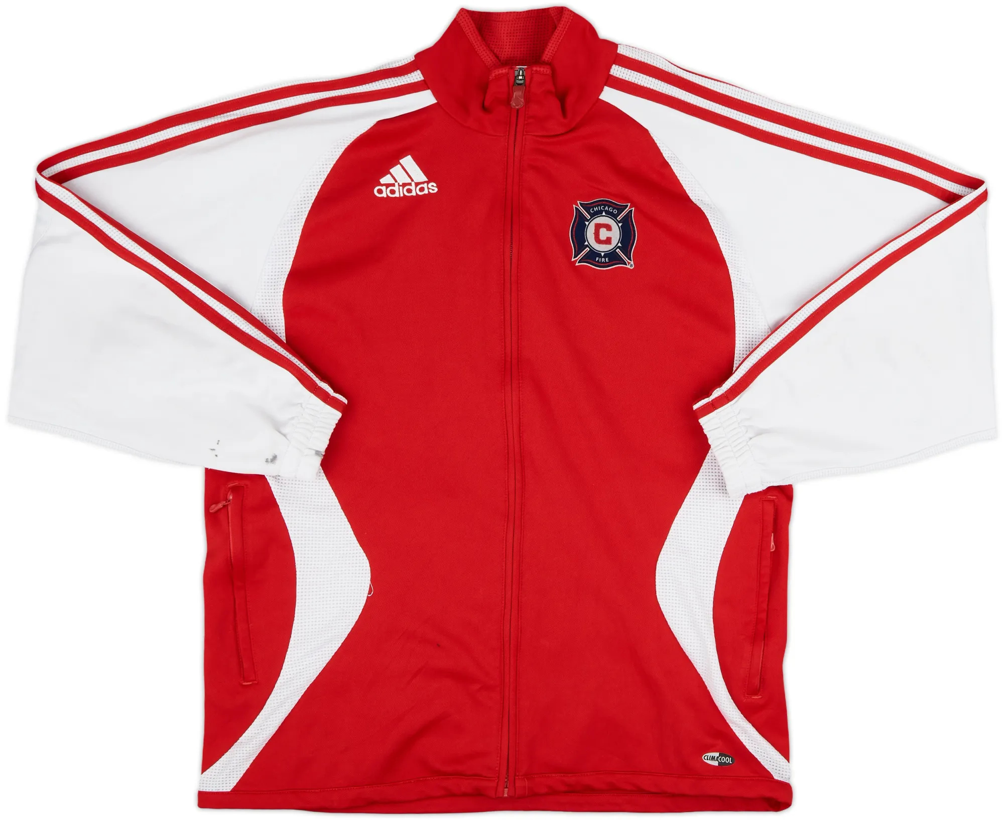 2006-07 Chicago Fire adidas Track Jacket - 6/10 - (S)
