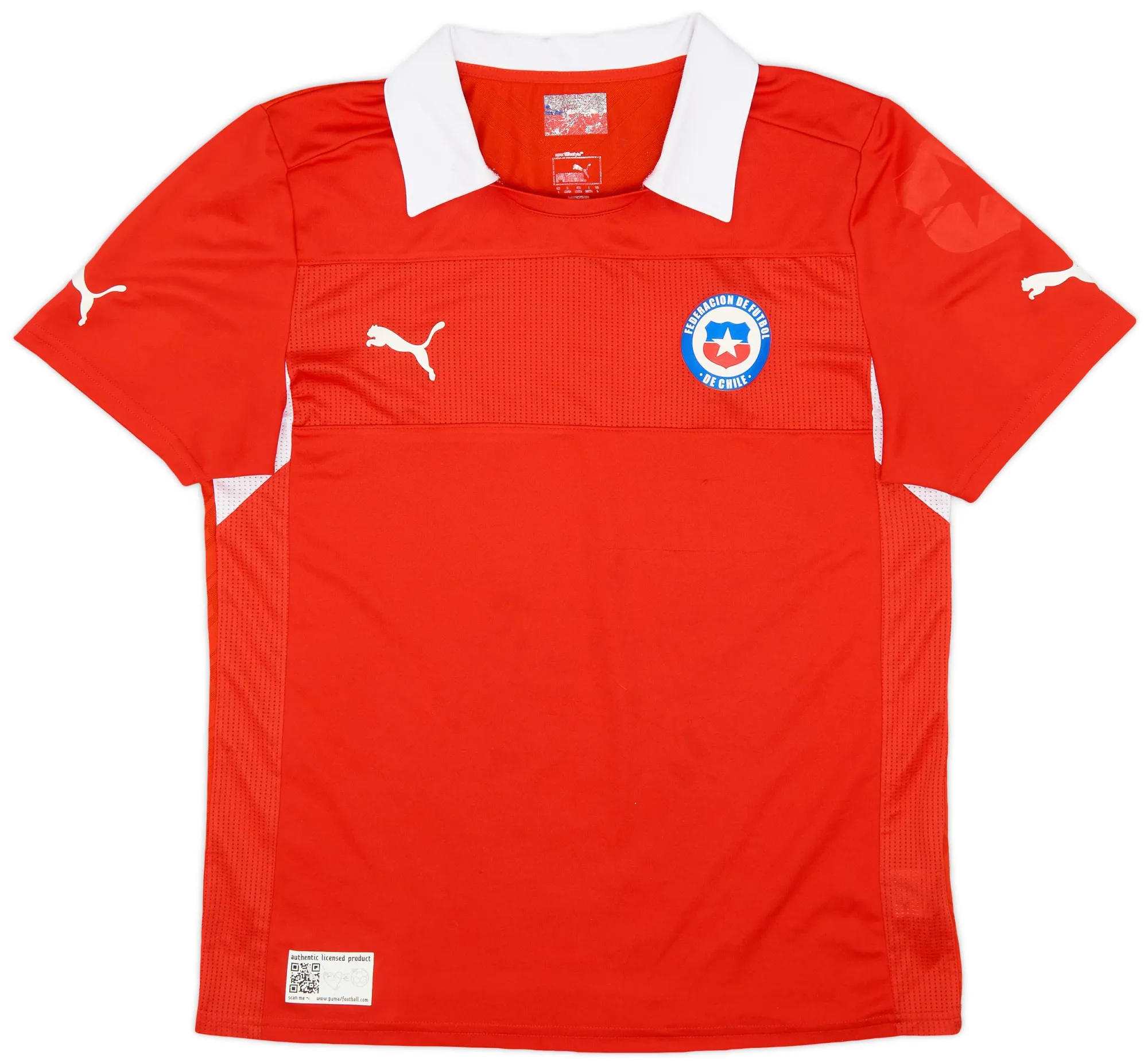 Puma Chile Mens SS Home Shirt 2012