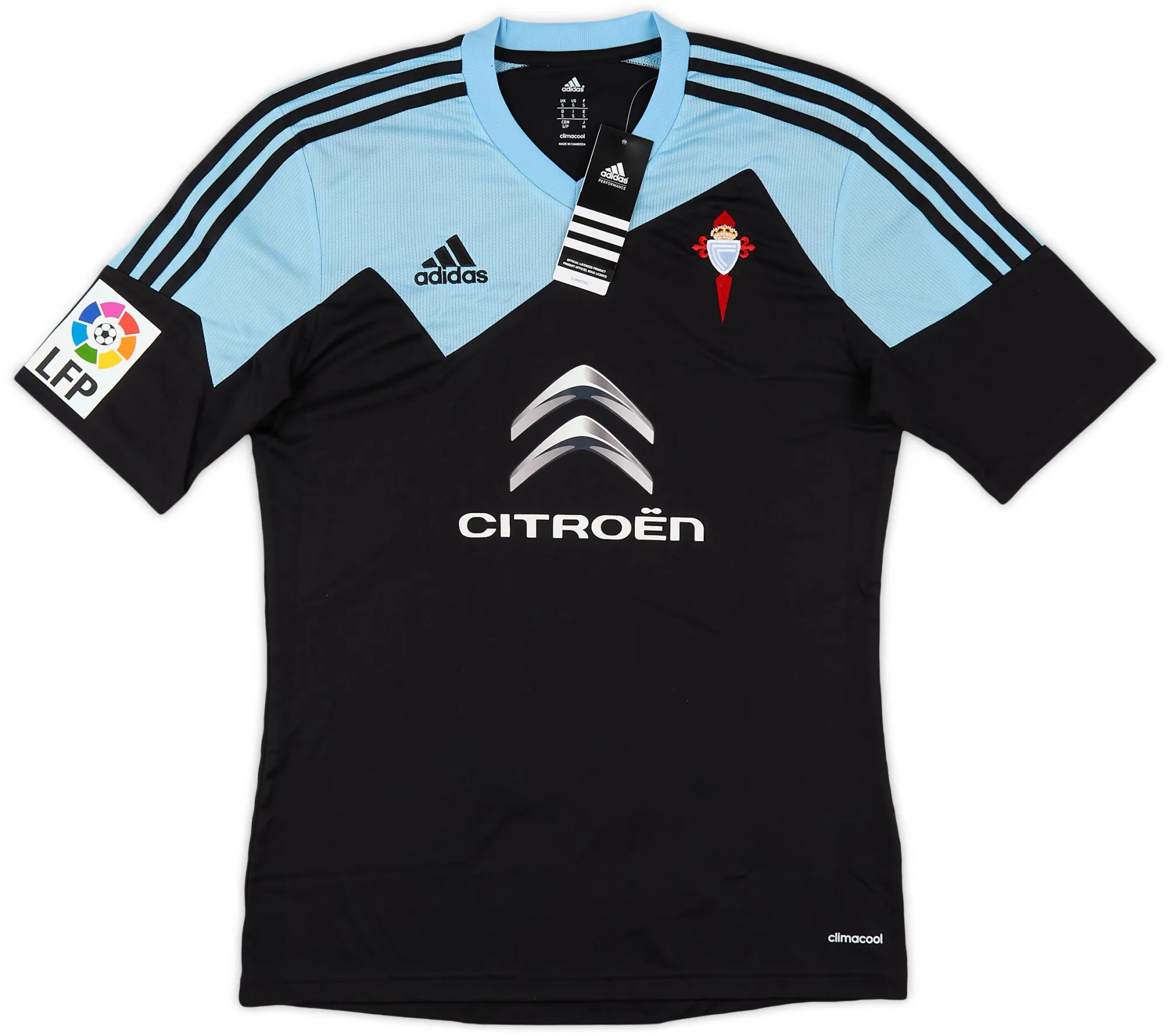 adidas Celta Vigo Mens SS Away Shirt 2013/14