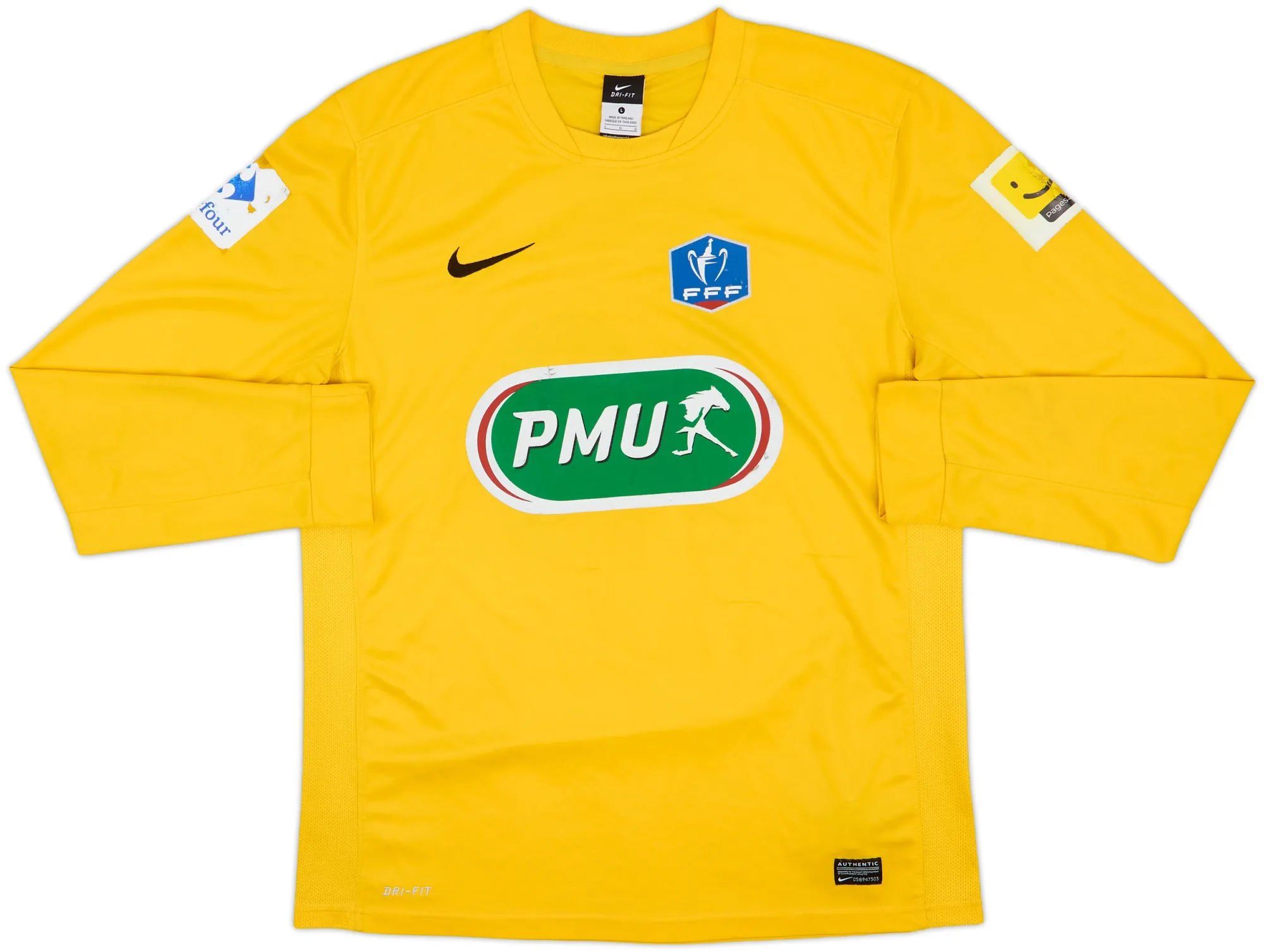 Nike France Mens LS Home Shirt 2012