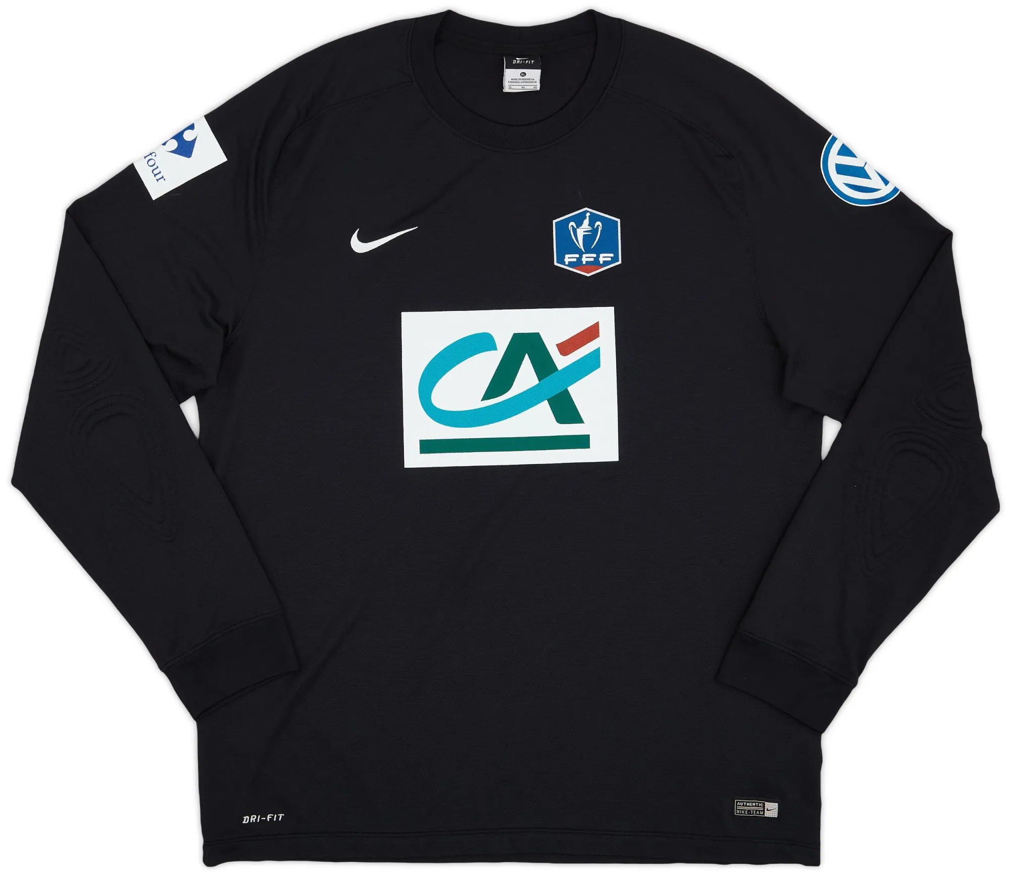 Nike France Mens LS Goalkeeper Home Shirt 2015