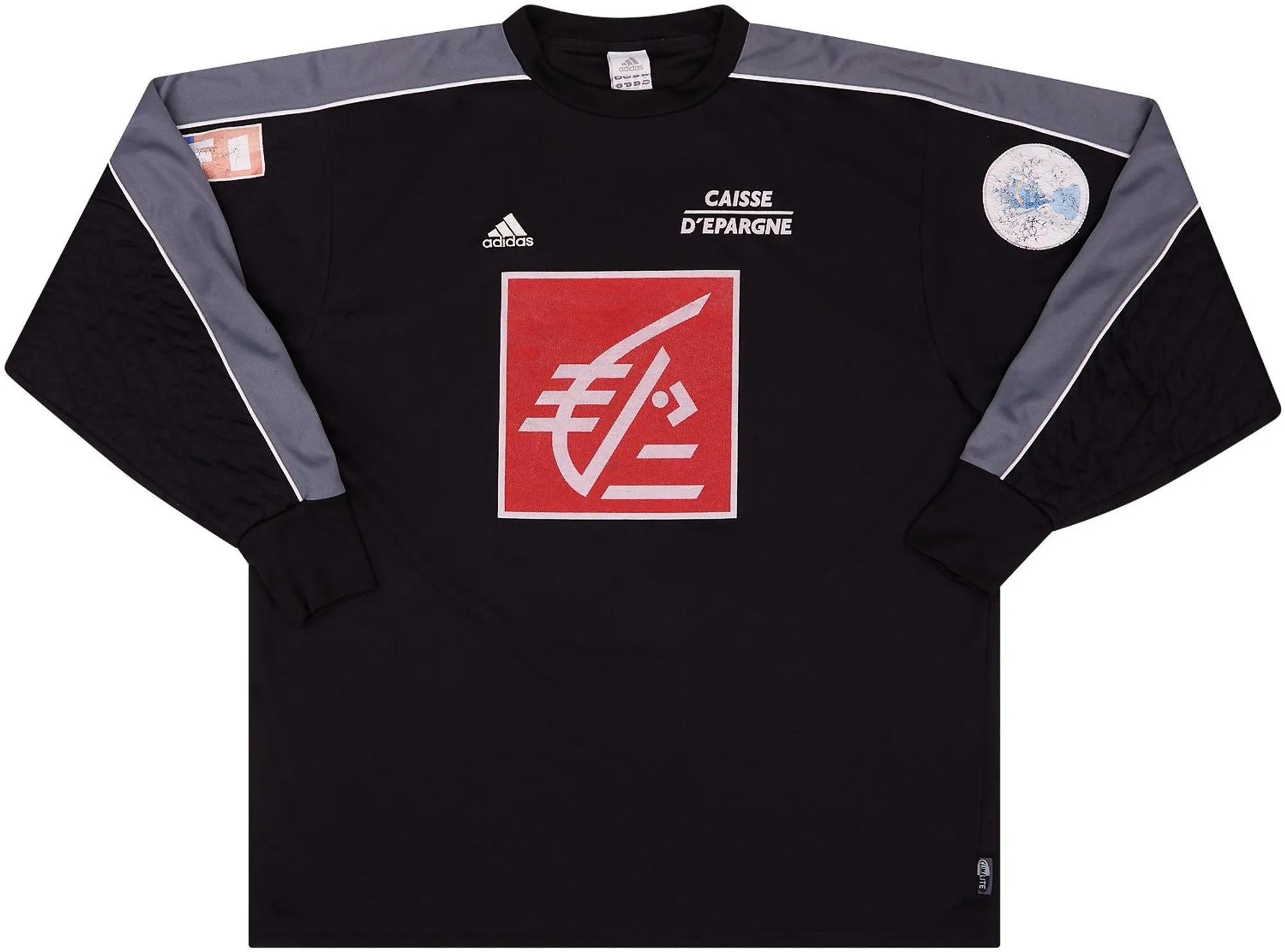 adidas France Mens LS Goalkeeper Home Shirt 2005