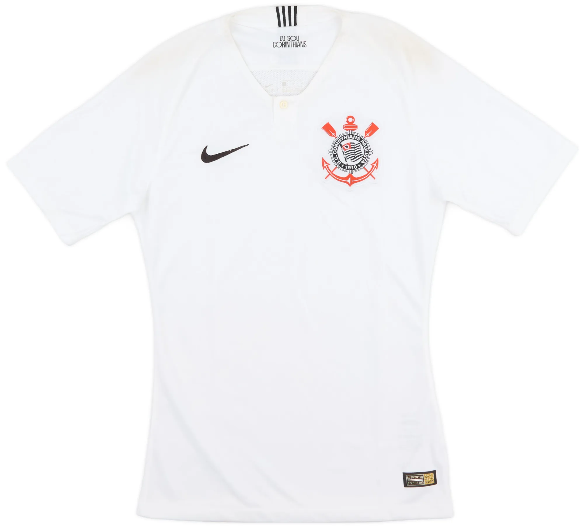 Nike Corinthians Mens SS Player Issue Home Shirt 2018/19