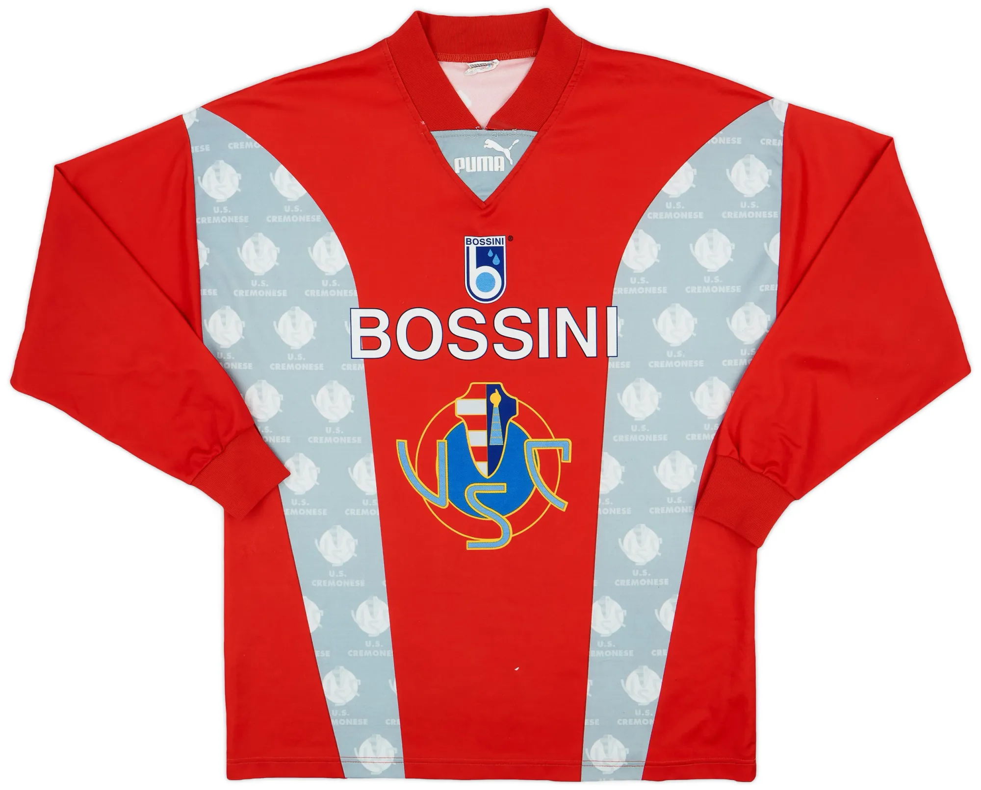Puma Cremonese Mens LS Away Shirt 1998/99