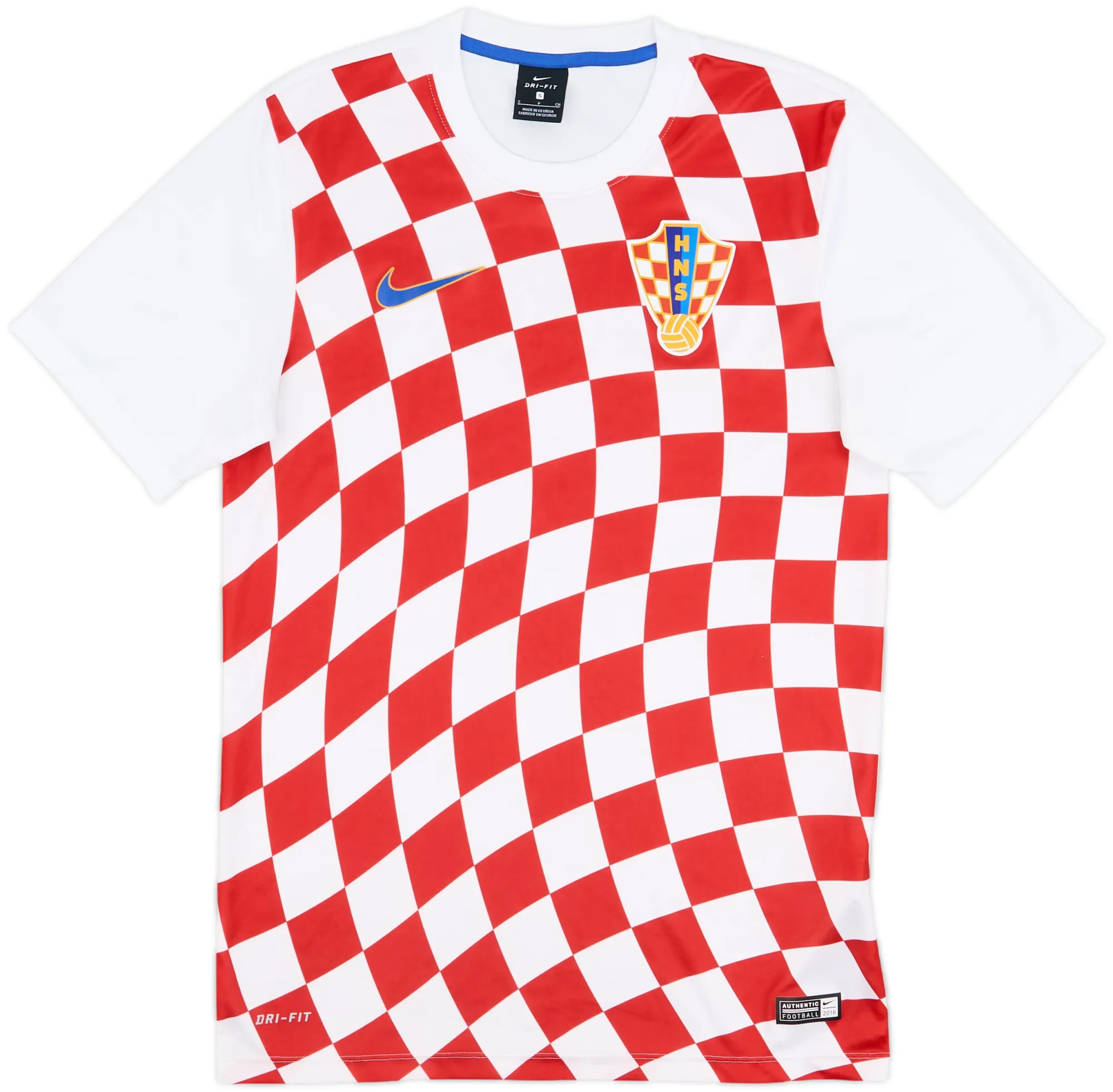 Nike Croatia Mens SS Home Shirt 2016