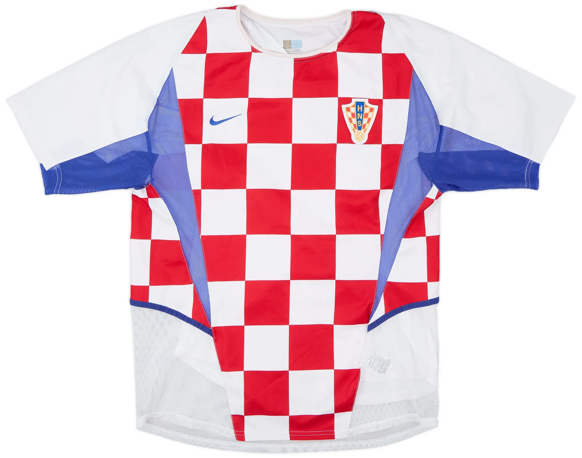 Nike Croatia Mens SS Player Issue Home Shirt 2002