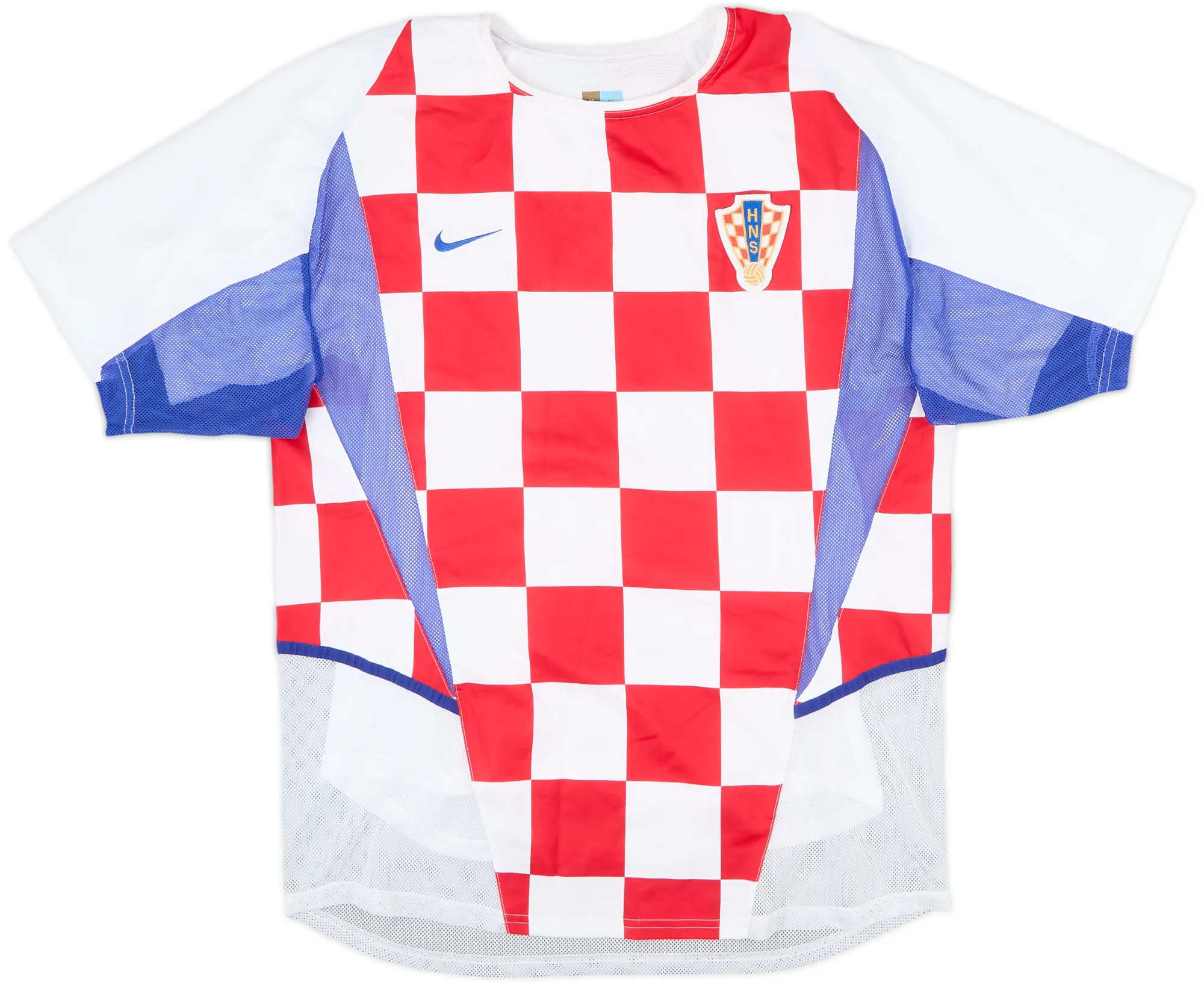 Nike Croatia Mens SS Player Issue Home Shirt 2002