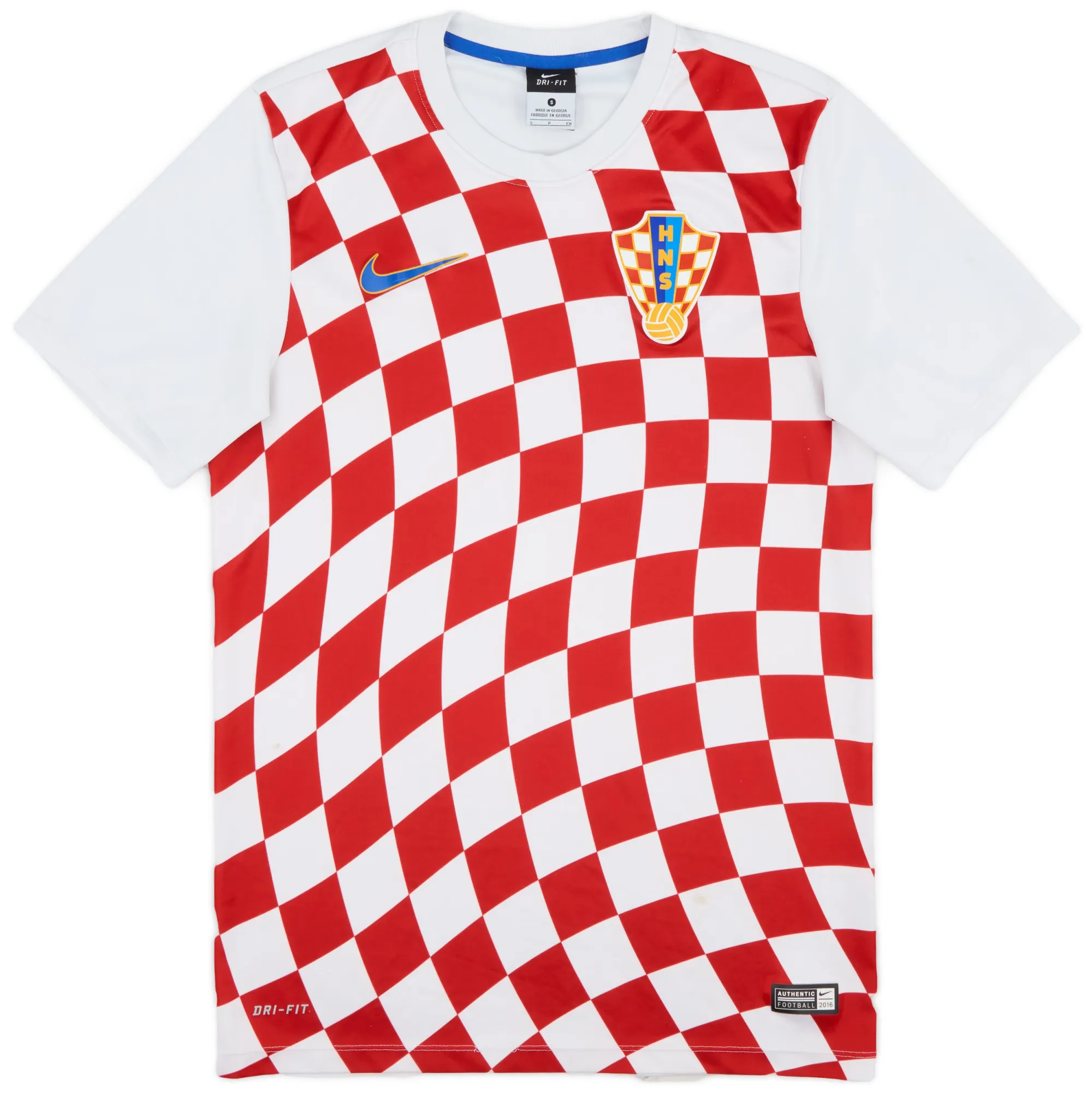 Nike Croatia Mens SS Home Shirt 2016