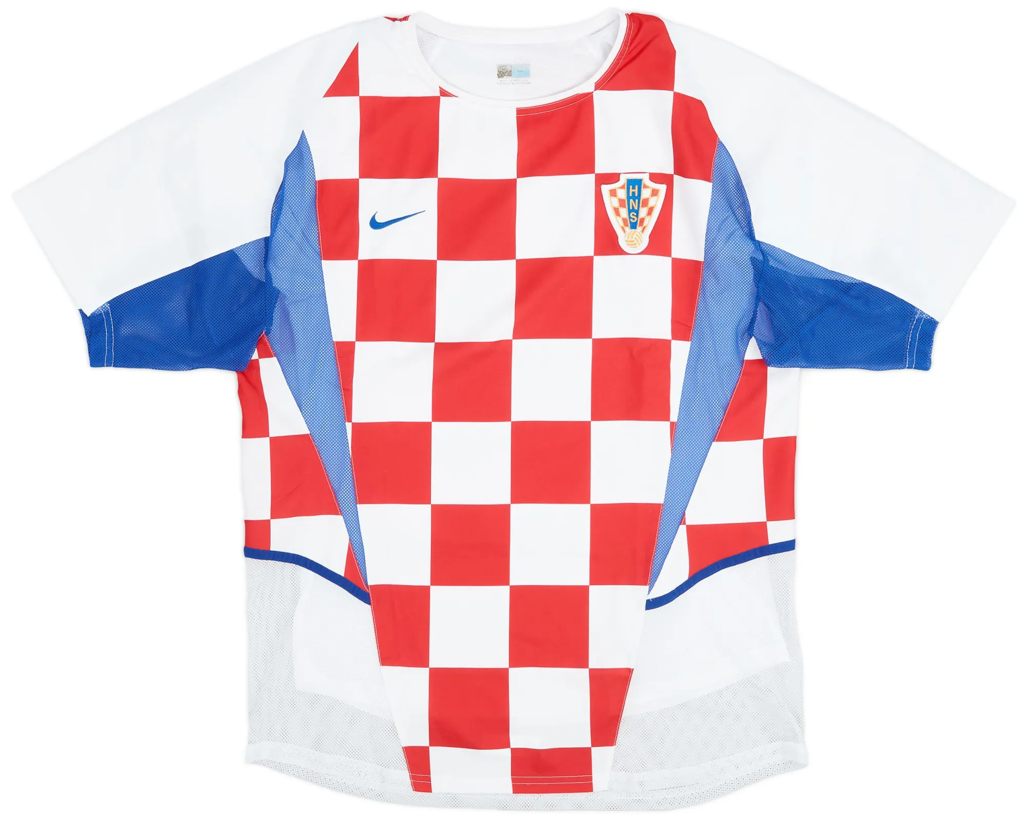 Nike Croatia Mens SS Player Issue Home Shirt 2002