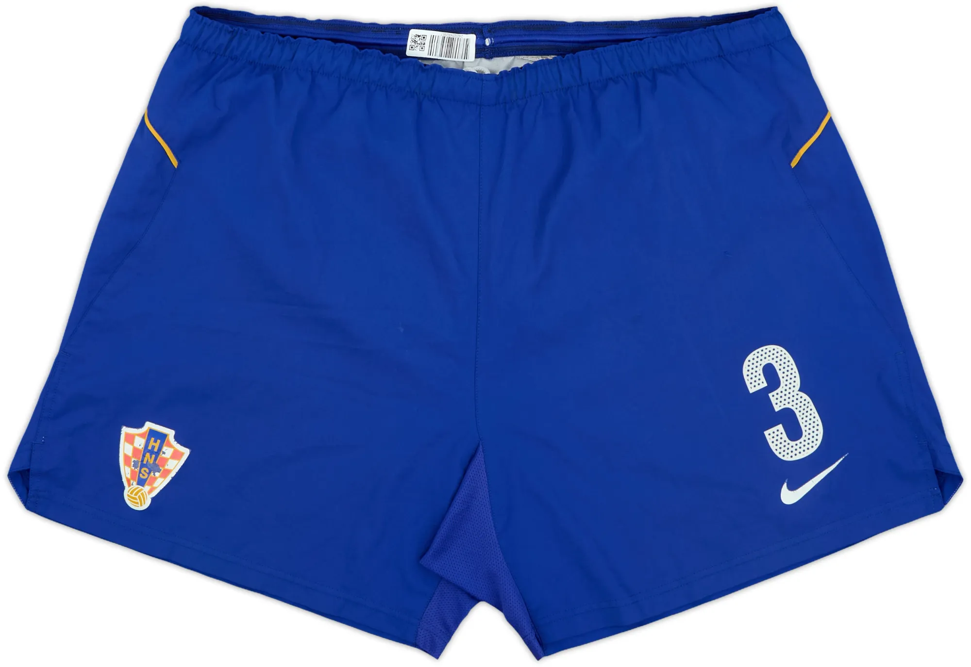 Nike Croatia Mens Player Issue Away Shorts 2004