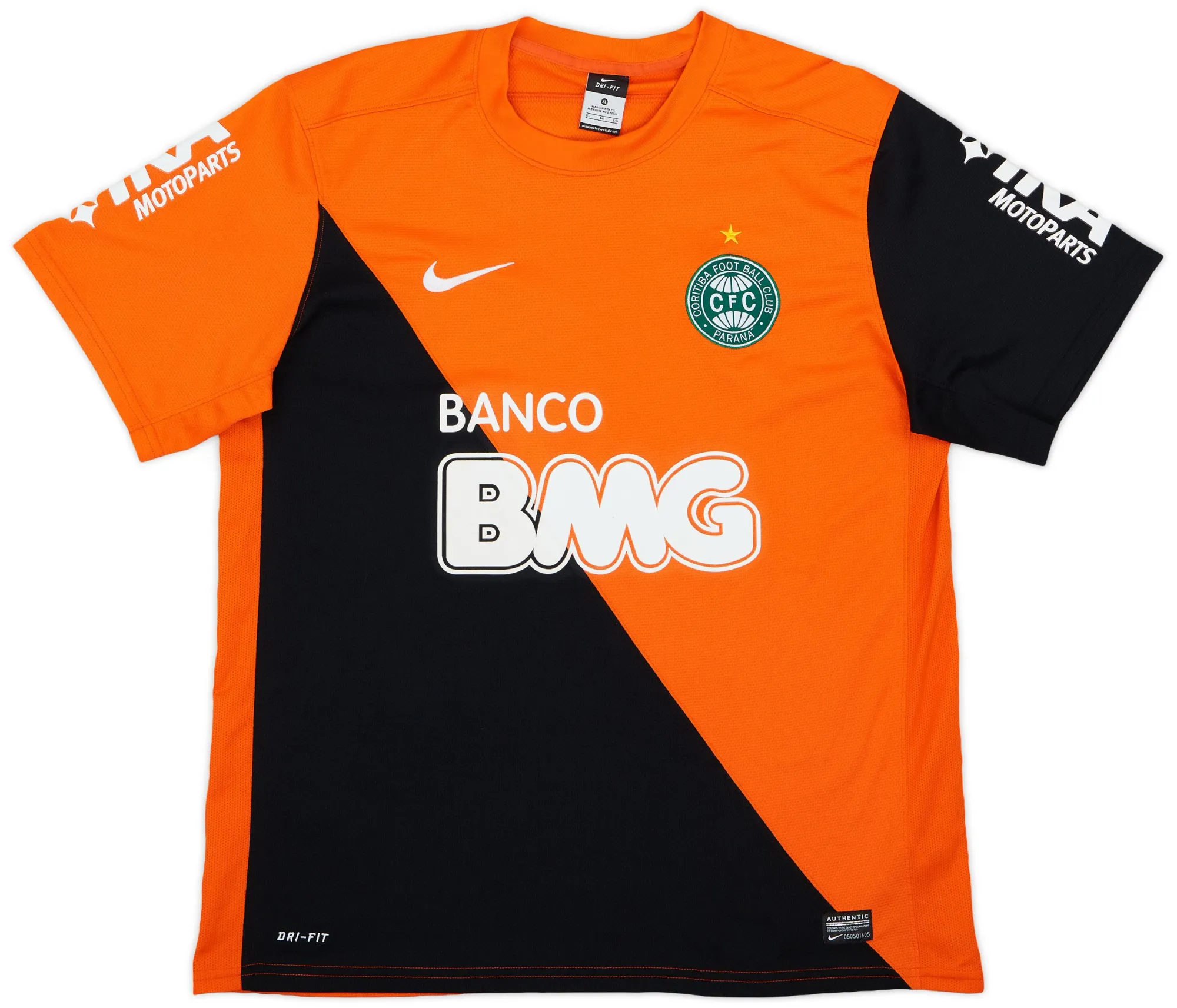 Nike Coritiba Mens LS Goalkeeper Home Shirt 2012/13