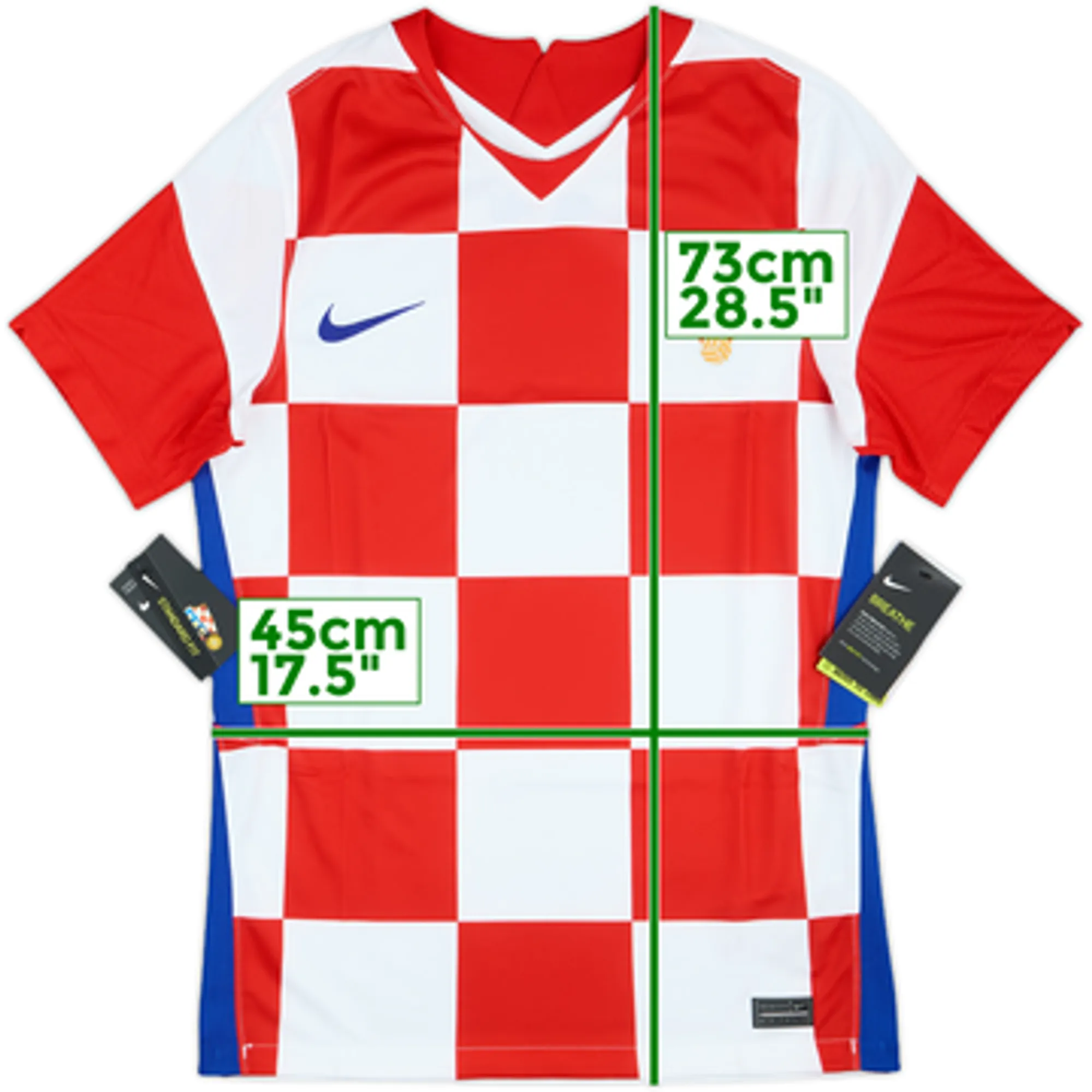 Nike Croatia Mens SS Home Shirt 2020