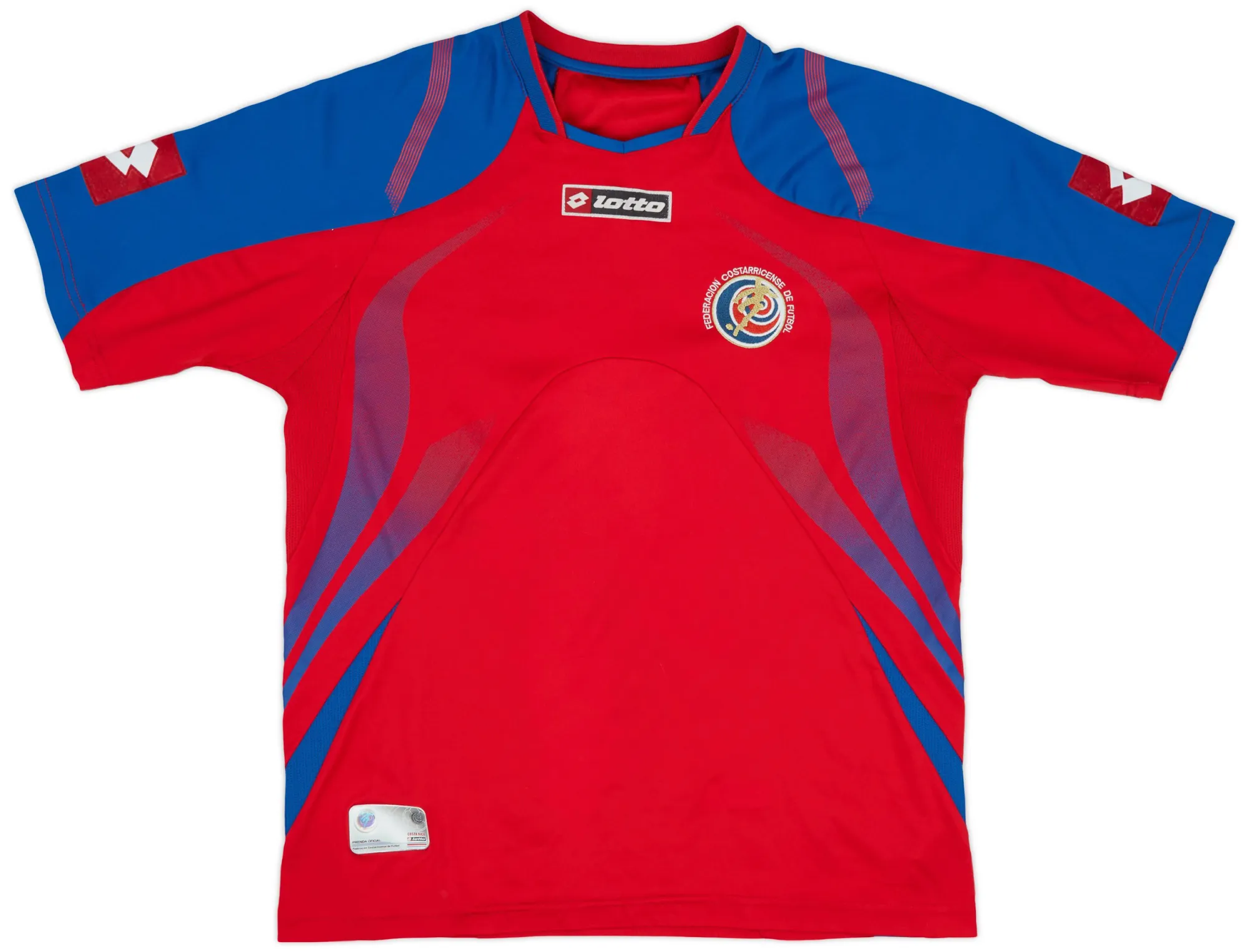 Lotto Costa Rica Mens SS Home Shirt 2008