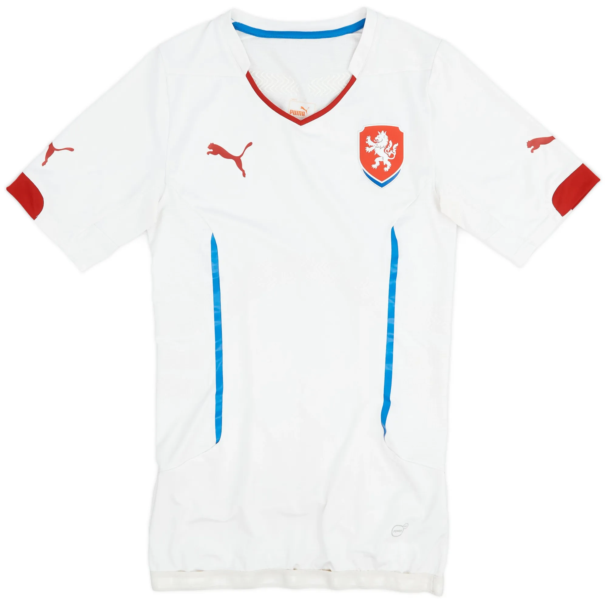 Puma Czech Republic Mens SS Player Issue Away Shirt 2014