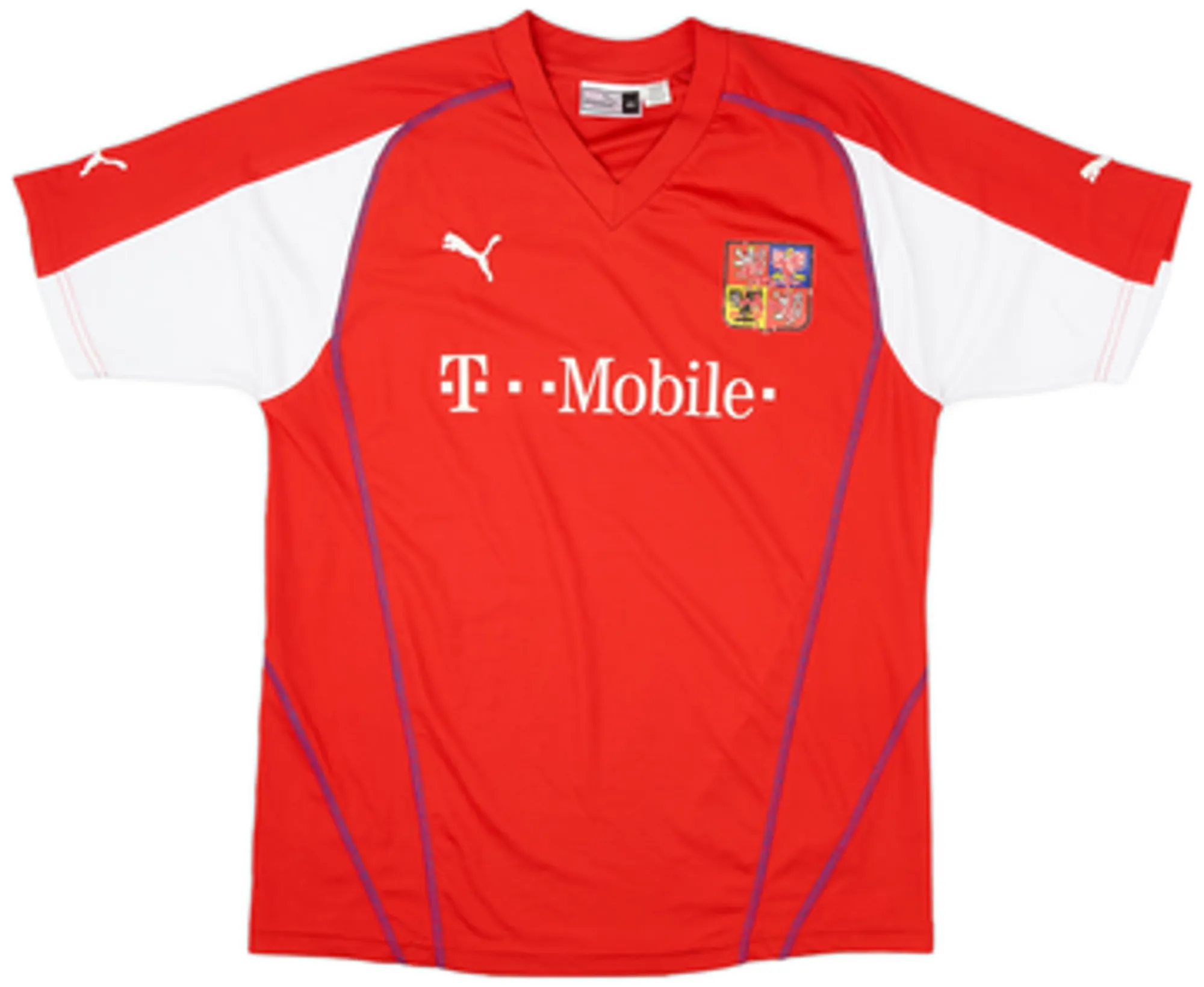Puma Czech Republic Mens SS Home Shirt 2003