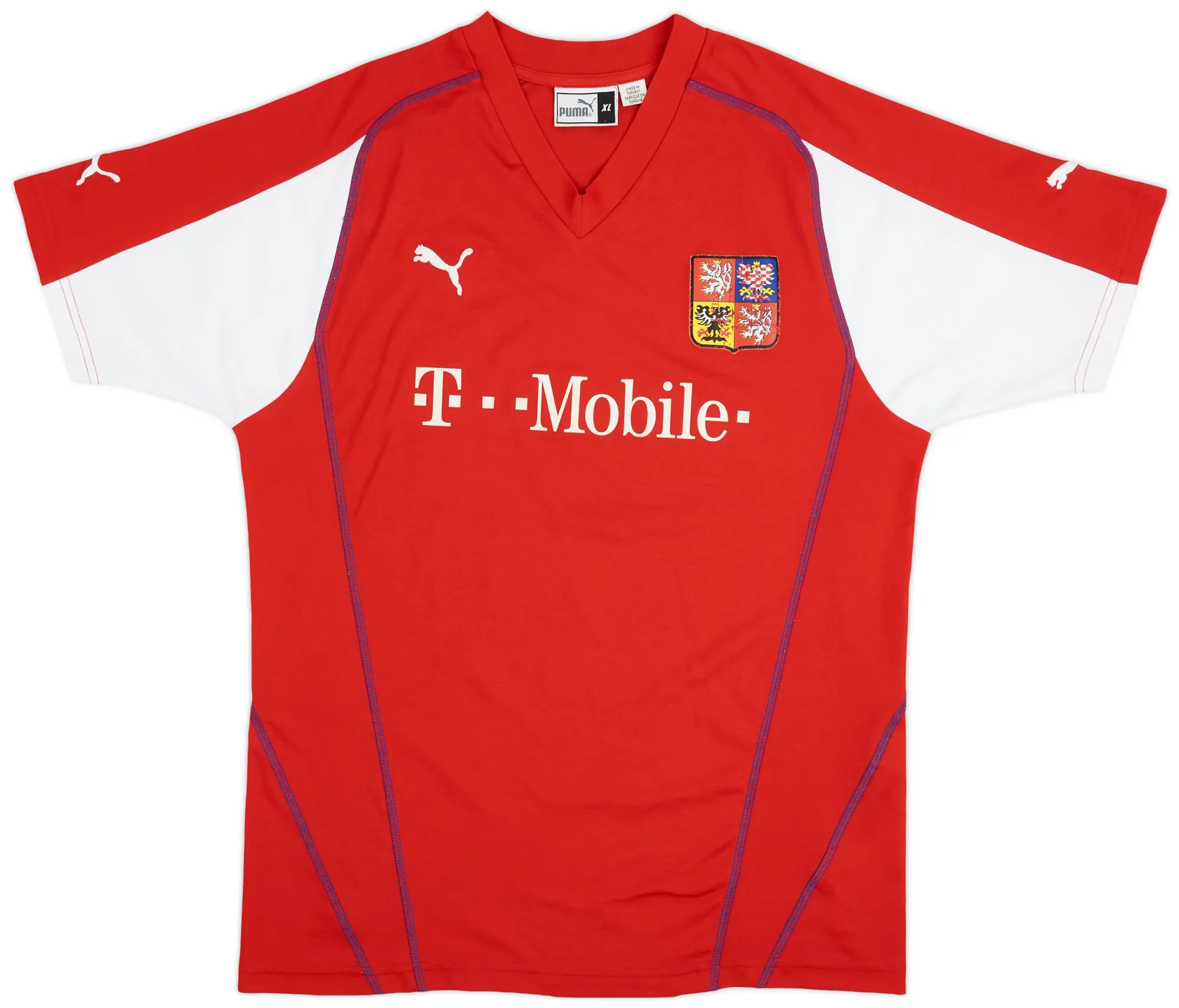 Puma Czech Republic Mens SS Home Shirt 2004