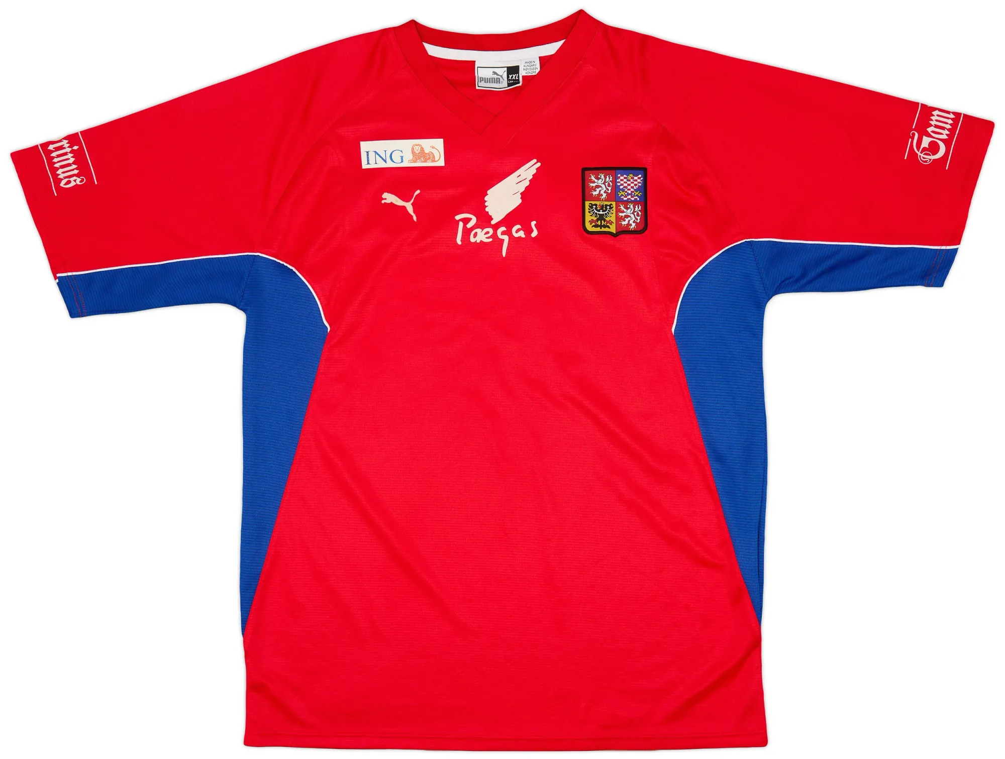 Puma Czech Republic Mens SS Home Shirt 2002