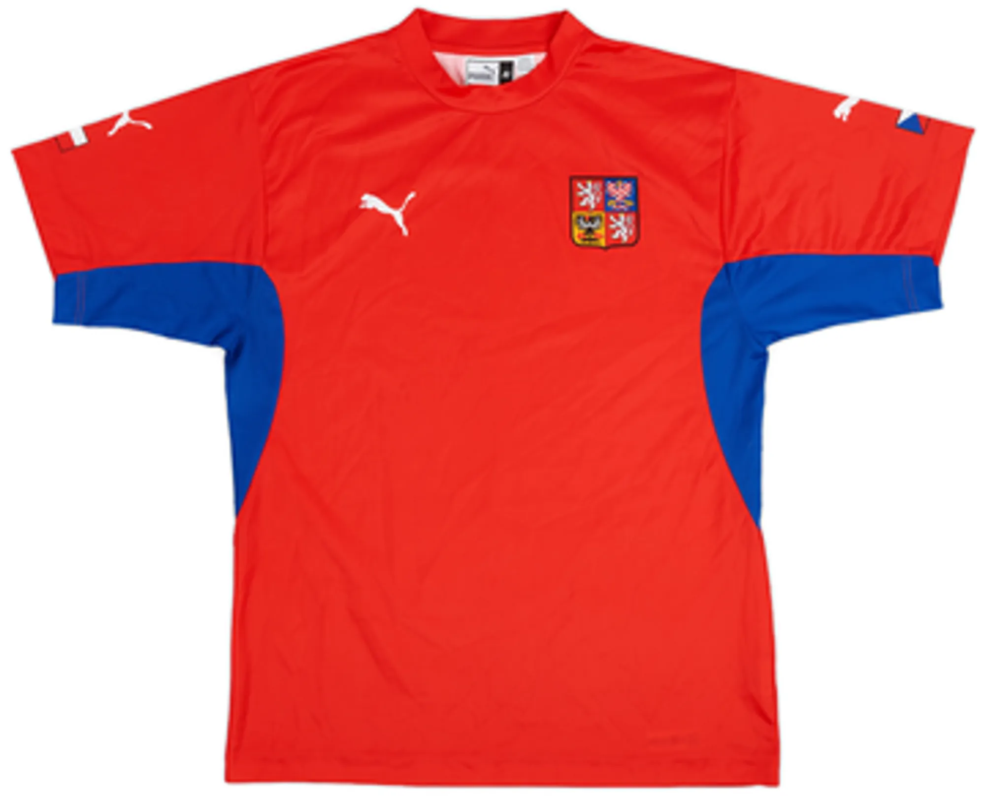 Puma Czech Republic Mens SS Home Shirt 2002