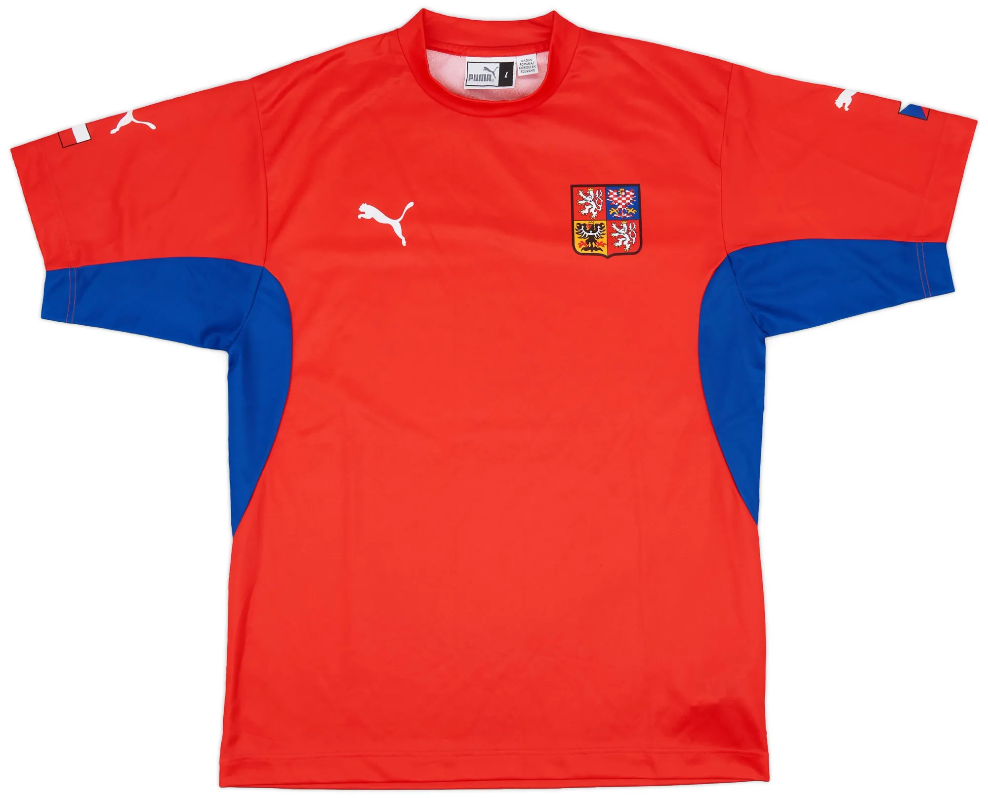 Puma Czech Republic Mens SS Home Shirt 2002