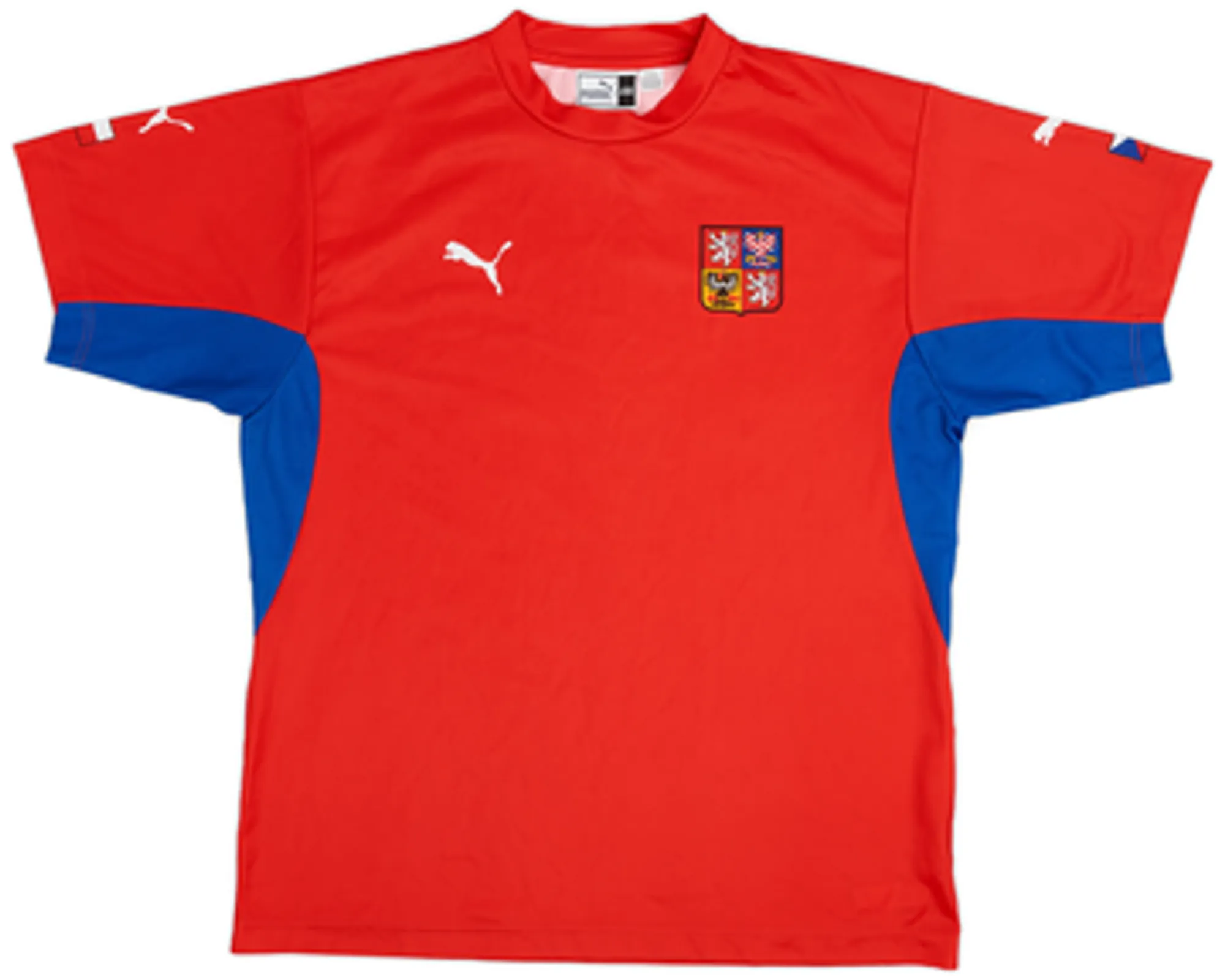 Puma Czech Republic Mens SS Home Shirt 2002