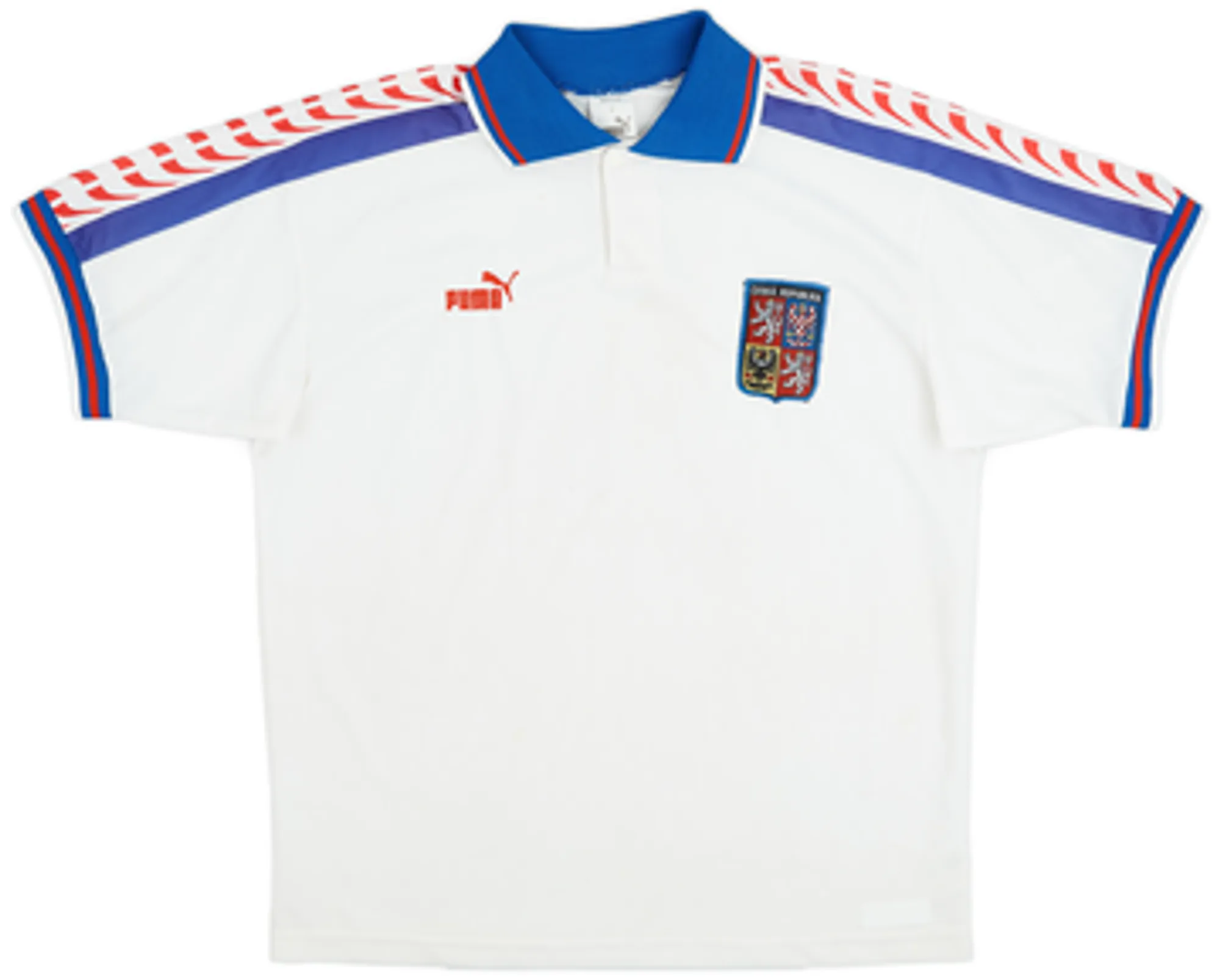 Puma Czech Republic Mens SS Away Shirt 1996