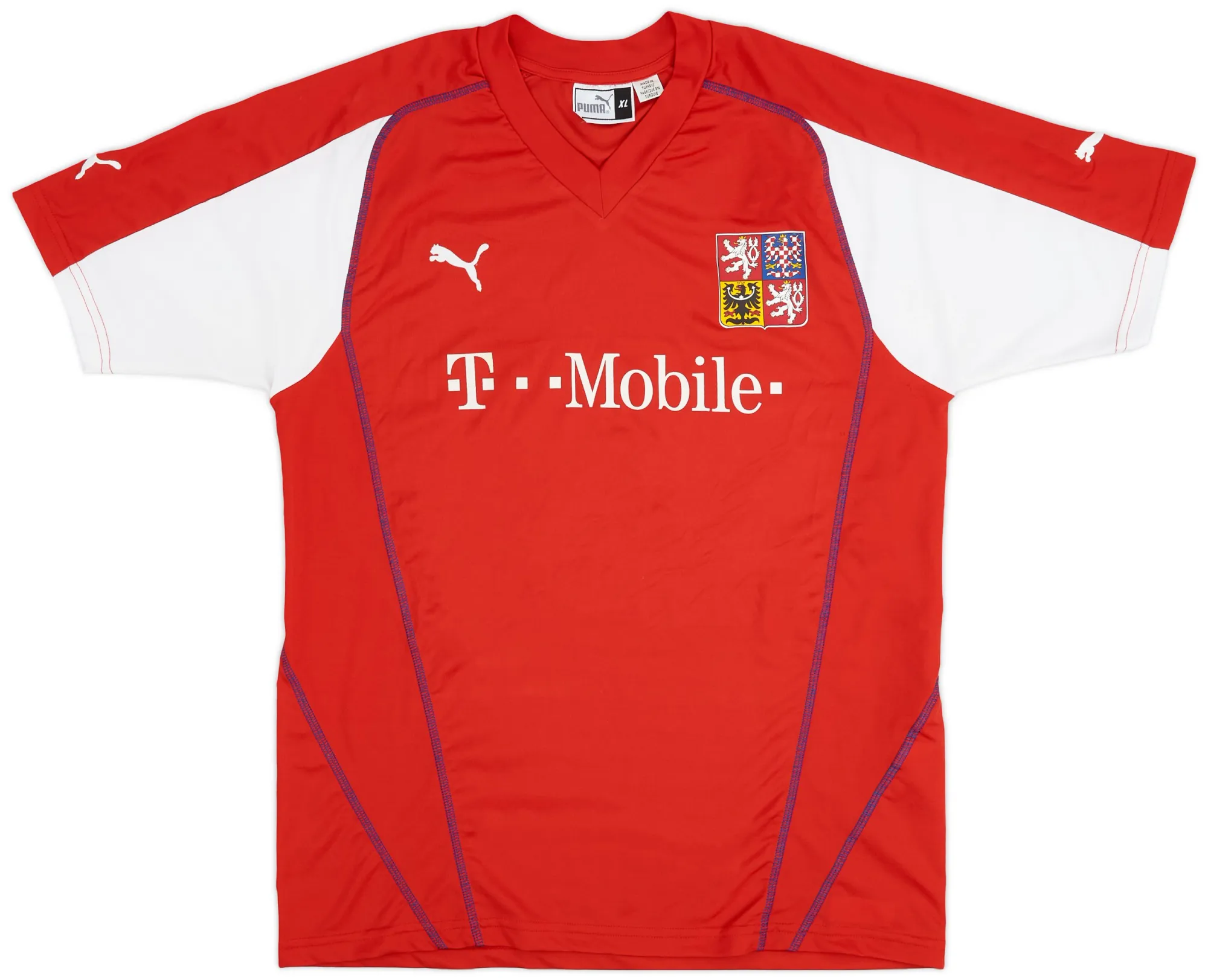 Puma Czech Republic Mens SS Home Shirt 2003