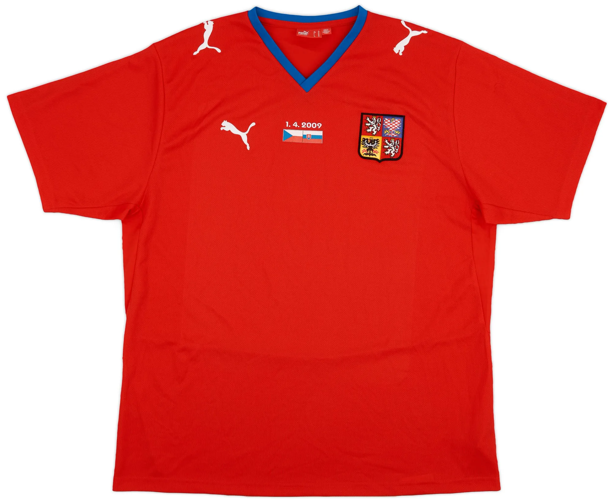 Puma Czech Republic Mens SS Home Shirt 2008