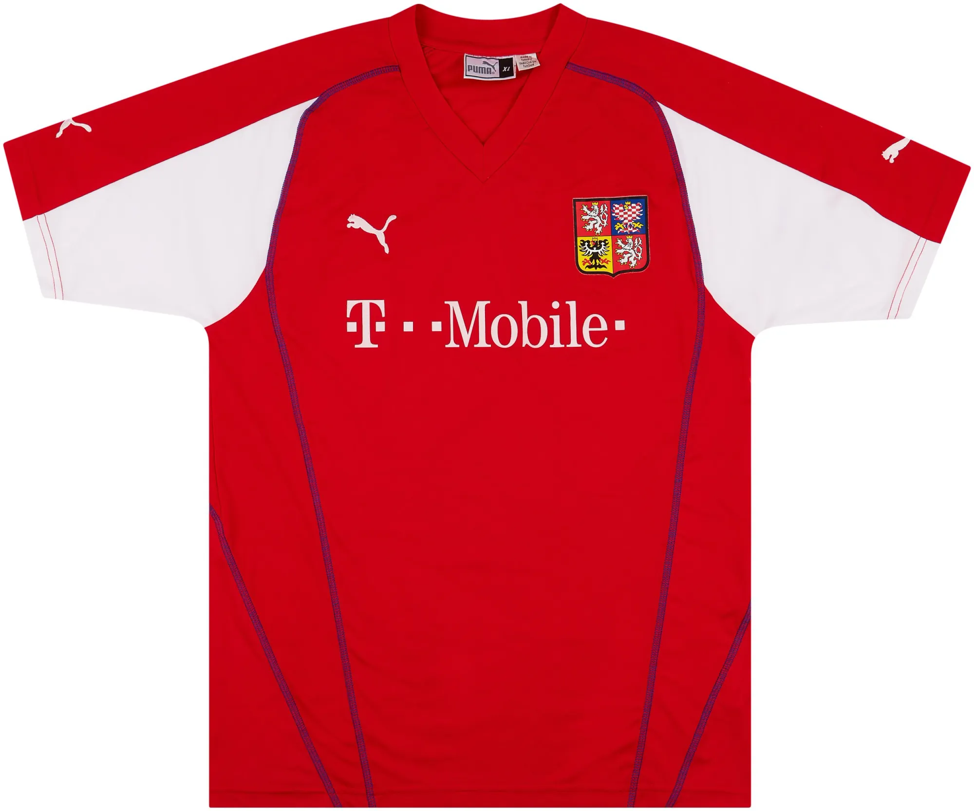 Puma Czech Republic Mens SS Home Shirt 2004
