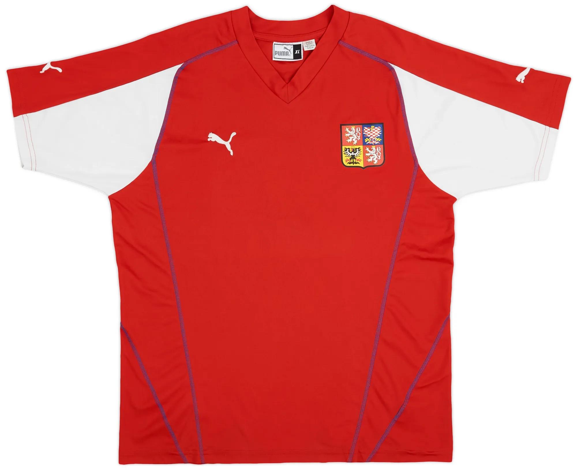 Puma Czech Republic Mens SS Home Shirt 2004